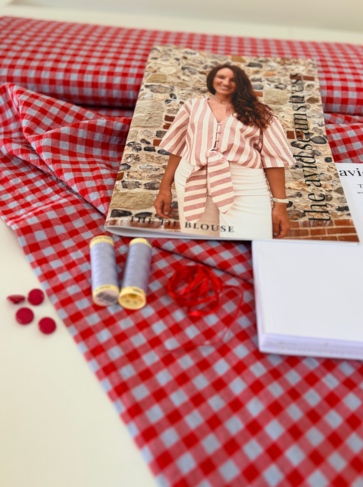 The Tie Blouse | Sewing Kits - The Avid Seamstress
