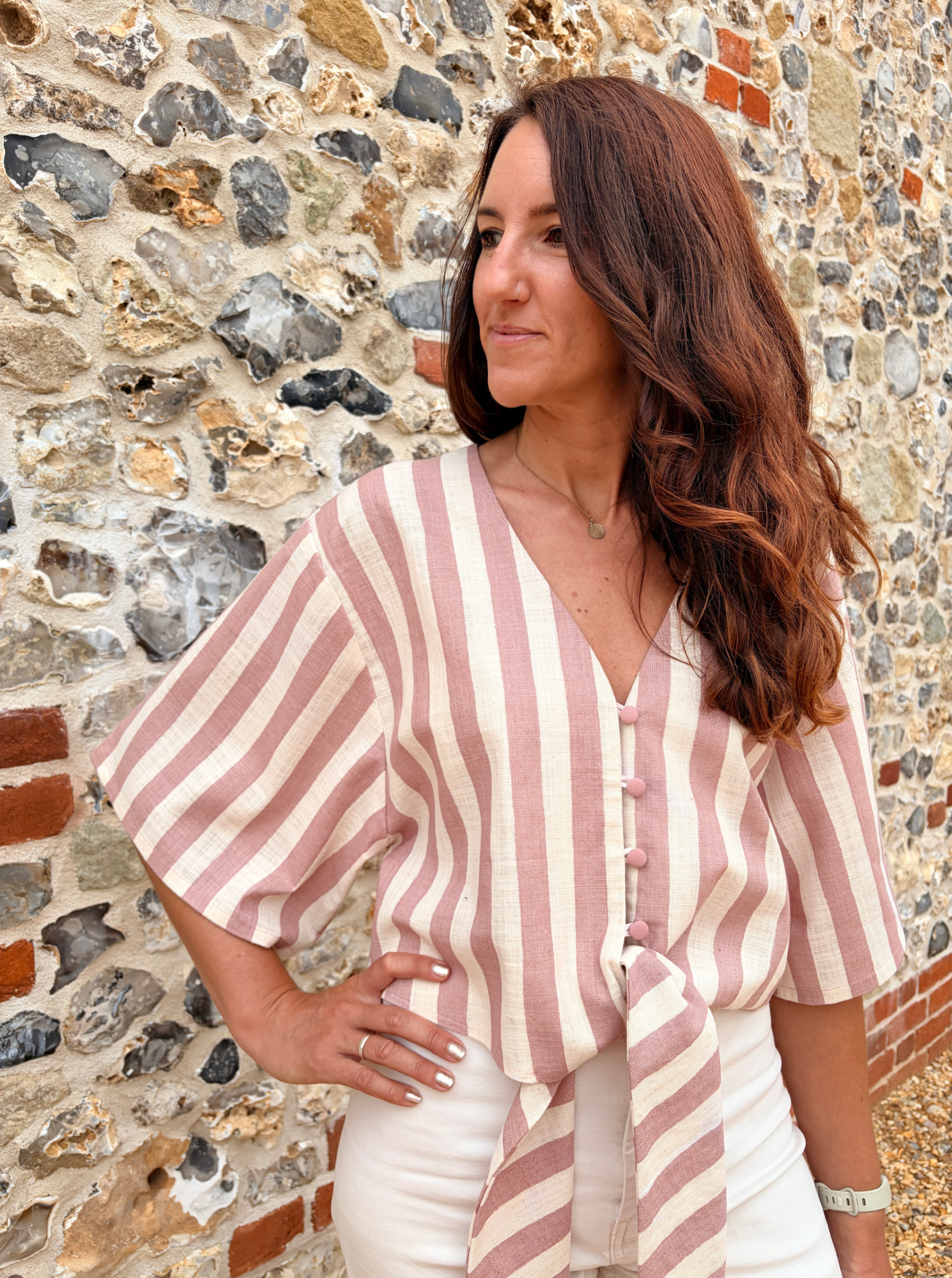 The Tie Blouse Sewing Pattern - NEW