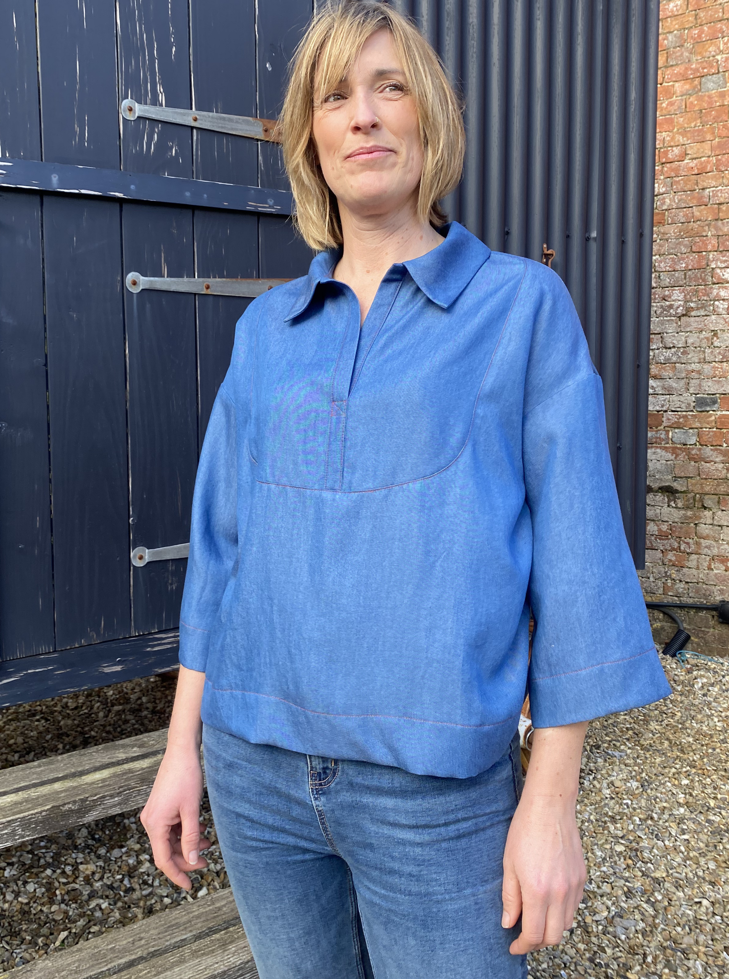The Bib Shirt - NEW - The Avid Seamstress
