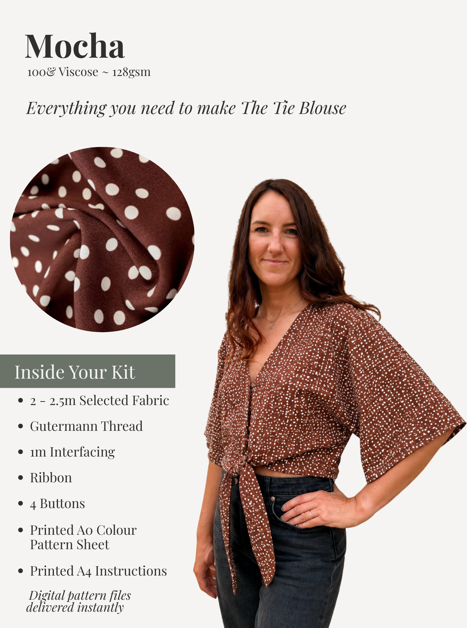 The Tie Blouse | Sewing Kits
