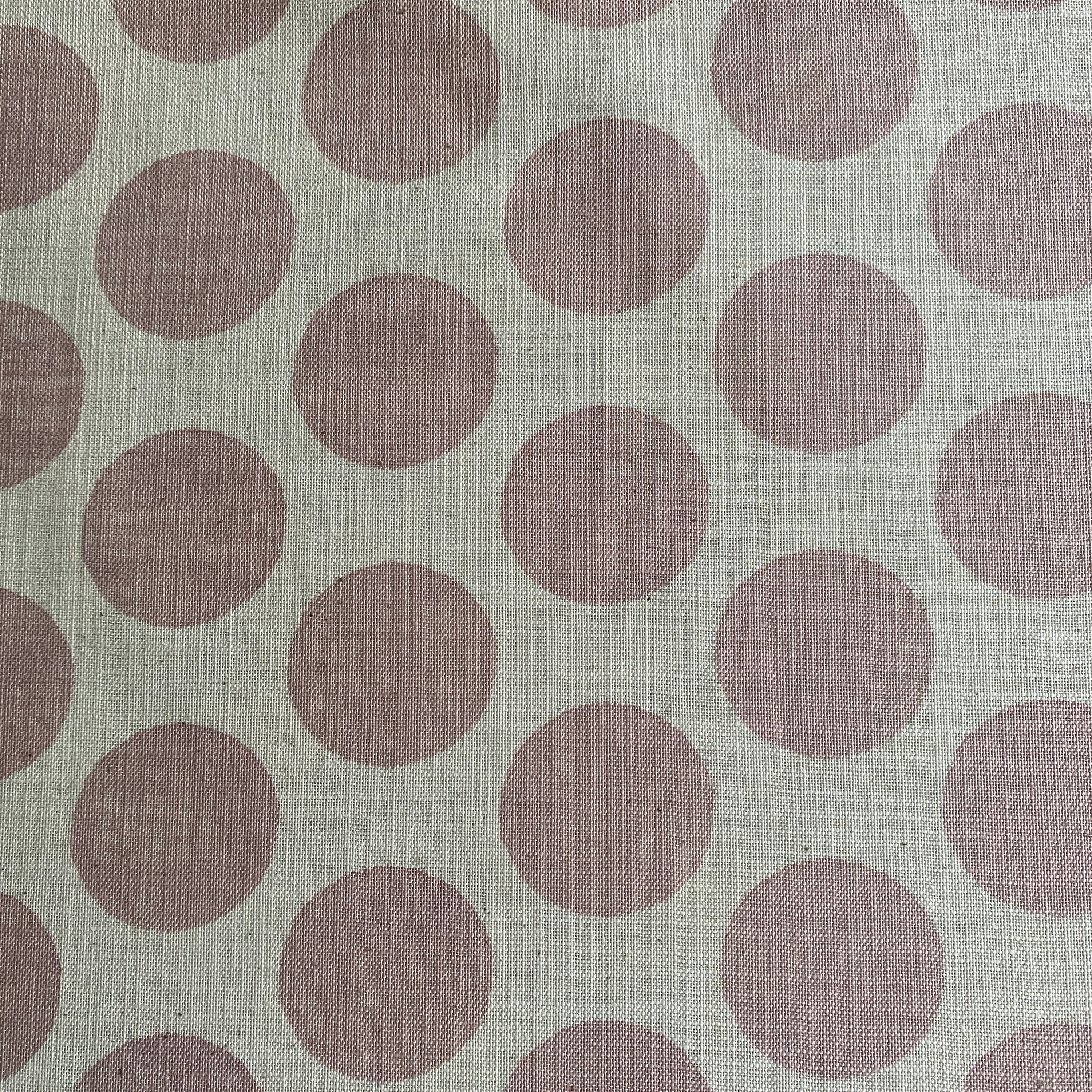SEVENBERRY ~ Linen Look Cotton ~ Pink Spot - The Avid Seamstress