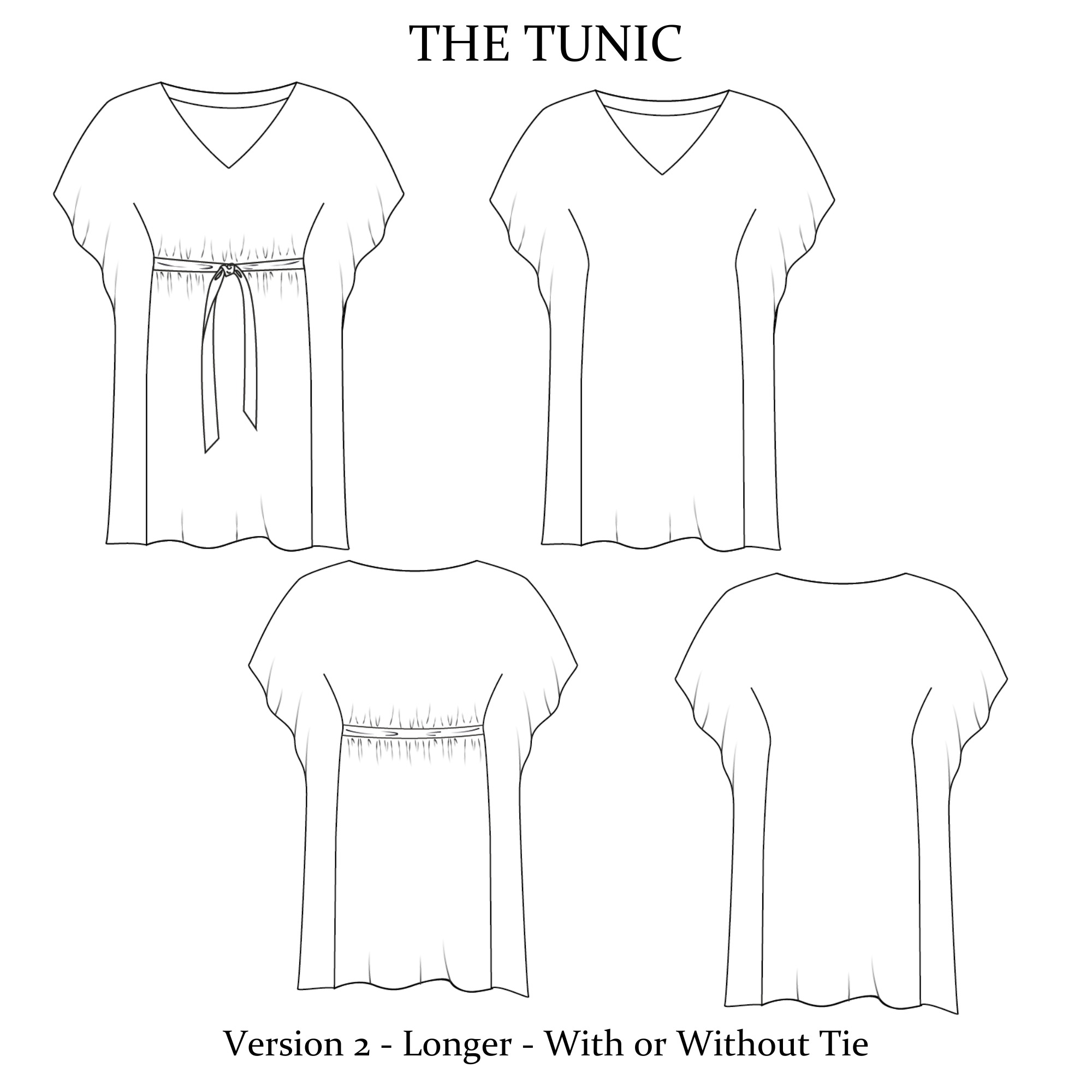 The Tunic Sewing Pattern - The Avid Seamstress