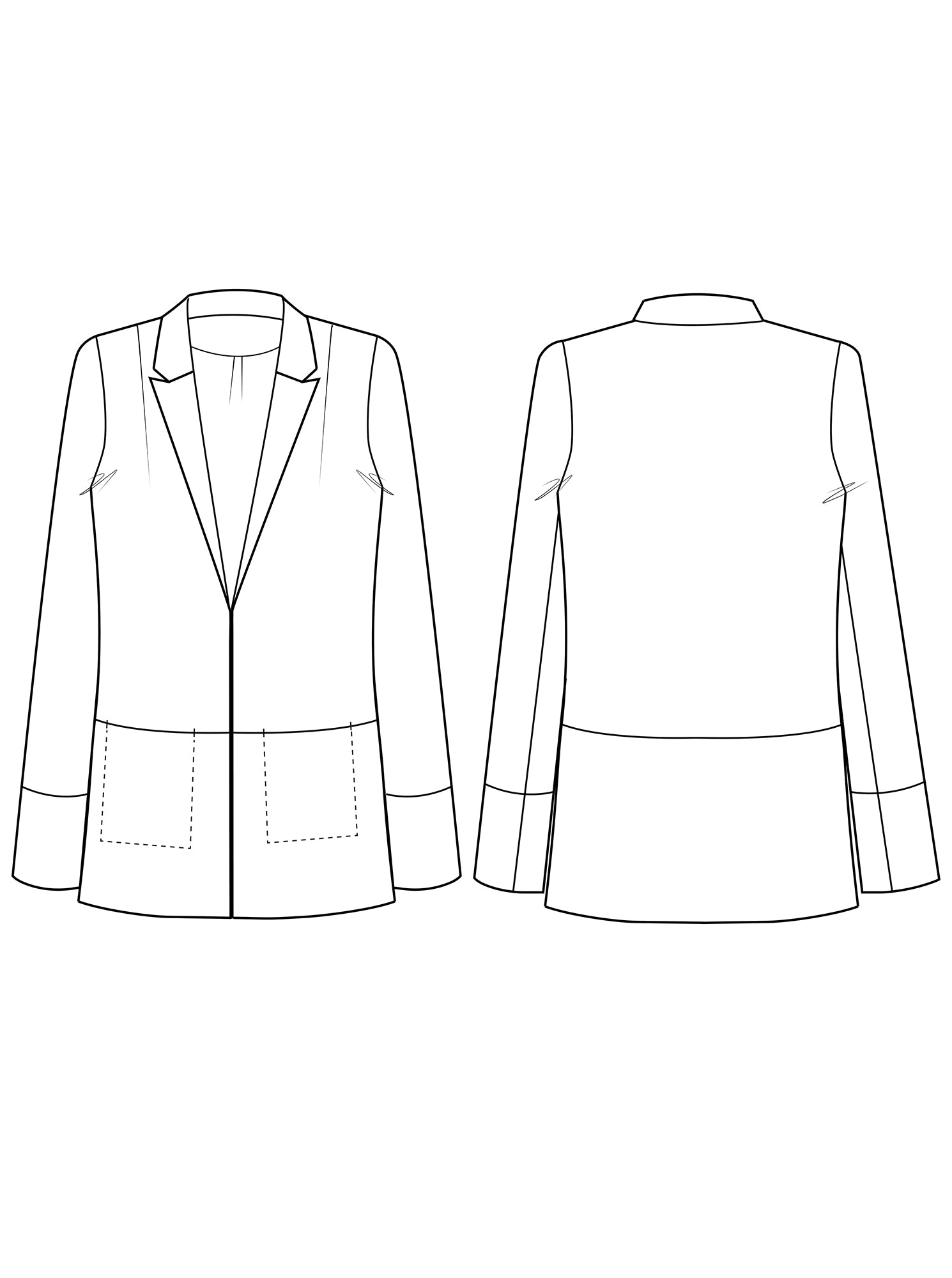 The Blazer Sewing Pattern - The Avid Seamstress