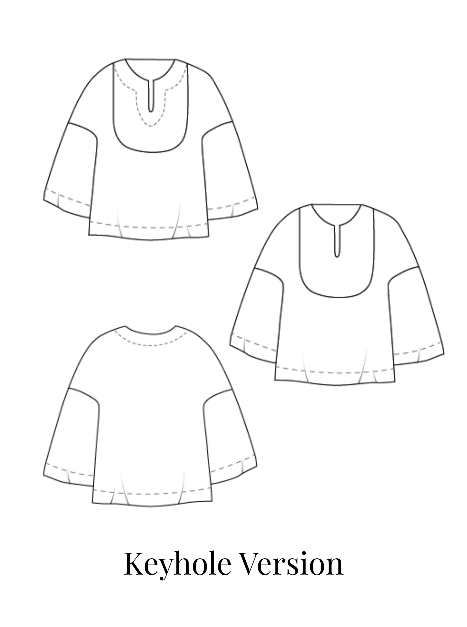 The Bib Shirt - NEW - The Avid Seamstress