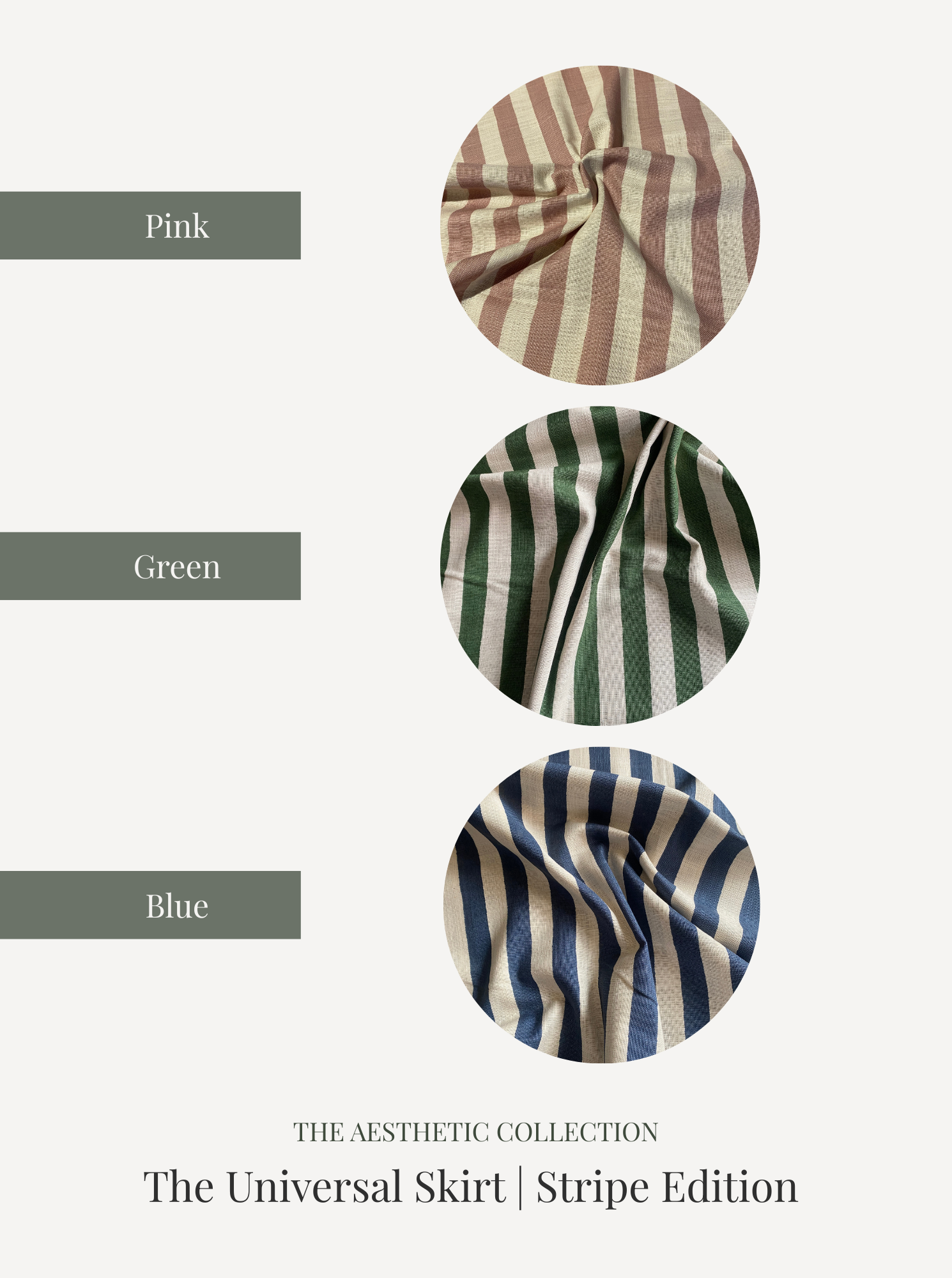 The Universal Skirt | Stripe Edition - The Avid Seamstress