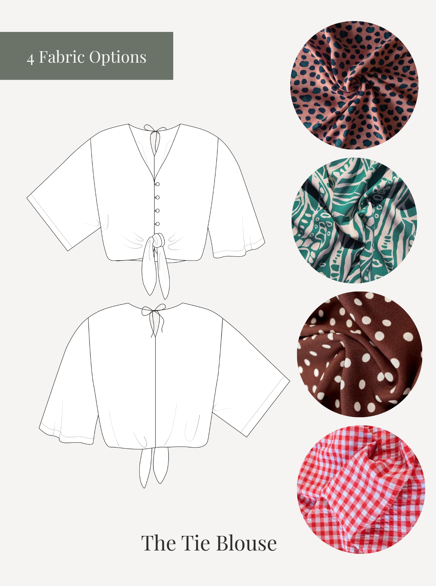 The Tie Blouse | Sewing Kits