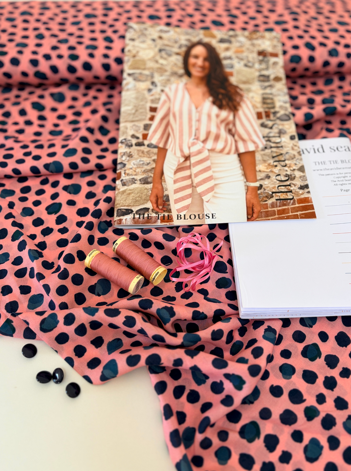 The Tie Blouse | Sewing Kits - The Avid Seamstress