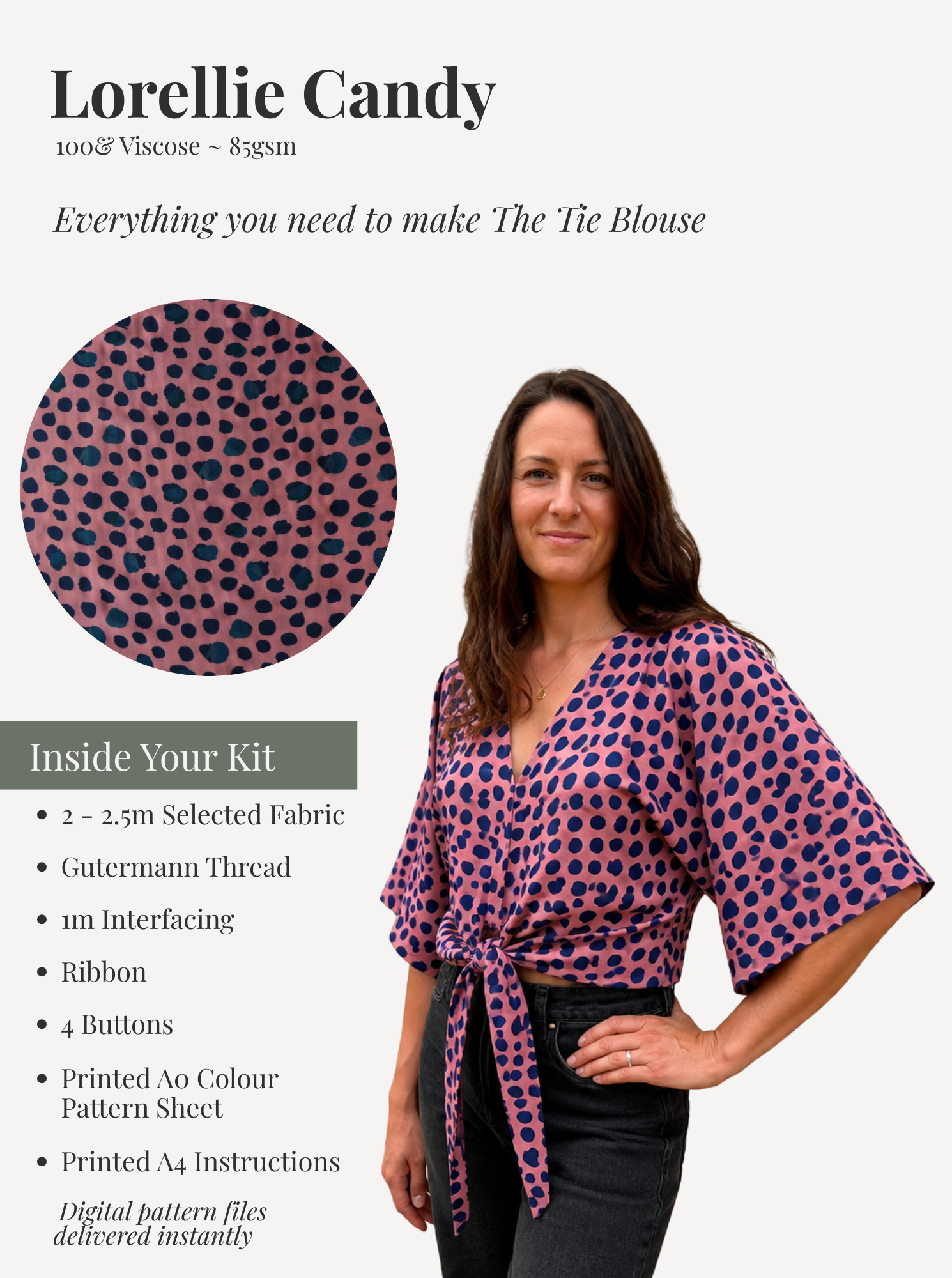 The Tie Blouse | Sewing Kits