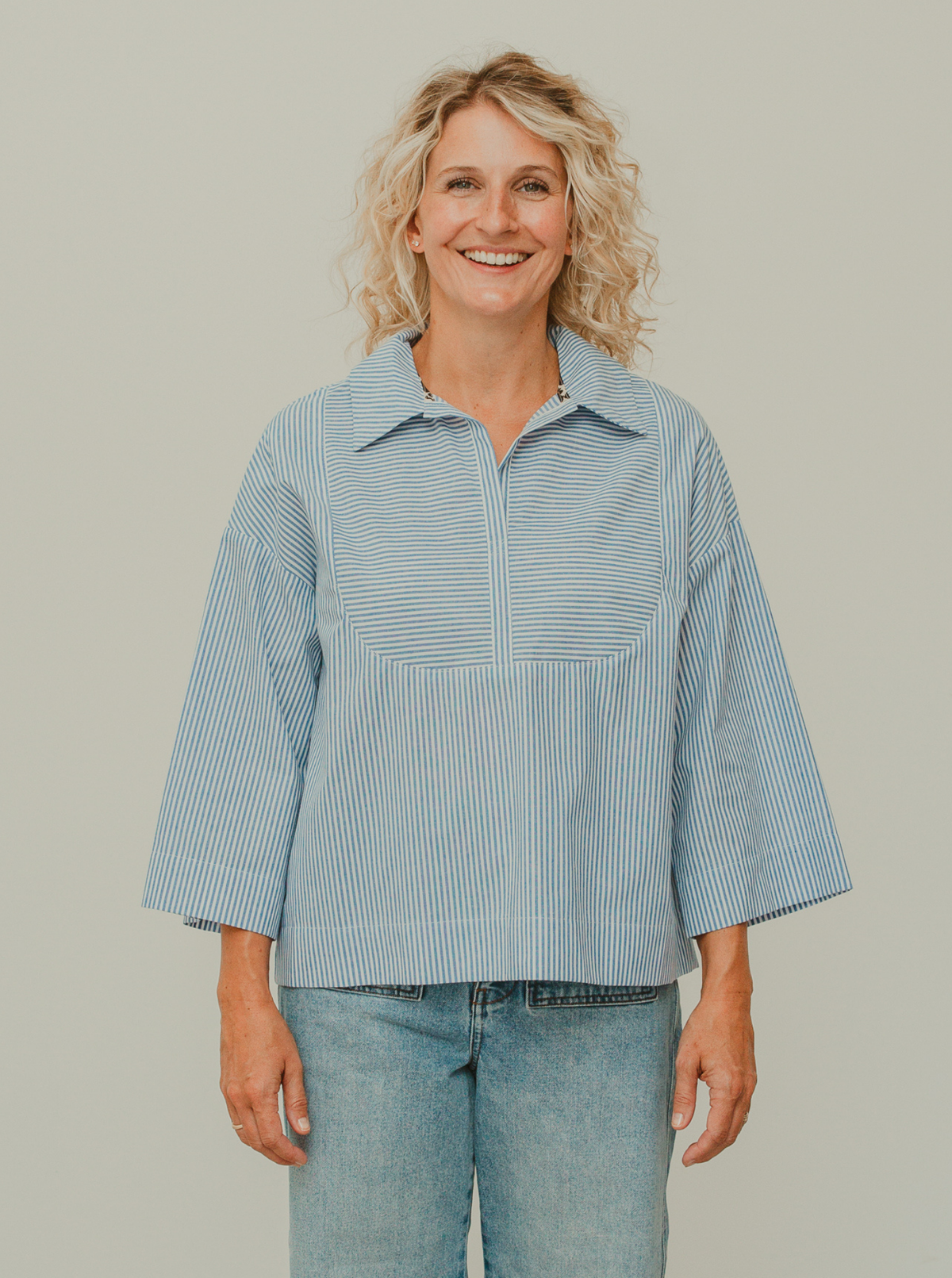 The Bib Shirt Sewing Pattern - NEW - The Avid Seamstress