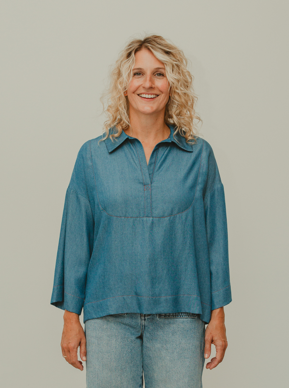 The Bib Shirt Sewing Pattern - NEW - The Avid Seamstress