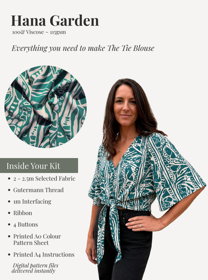 The Tie Blouse | Sewing Kits