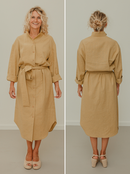 The Studio Shirt &amp; Dress Sewing Pattern - NEW - The Avid Seamstress