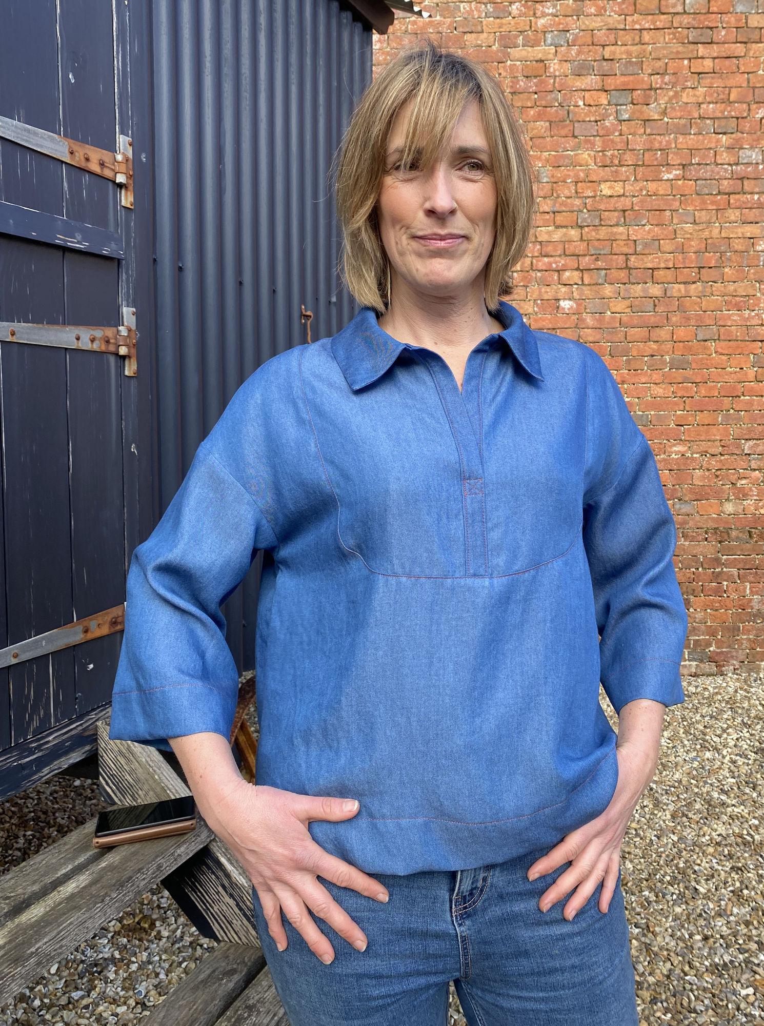 The Bib Shirt - NEW - The Avid Seamstress