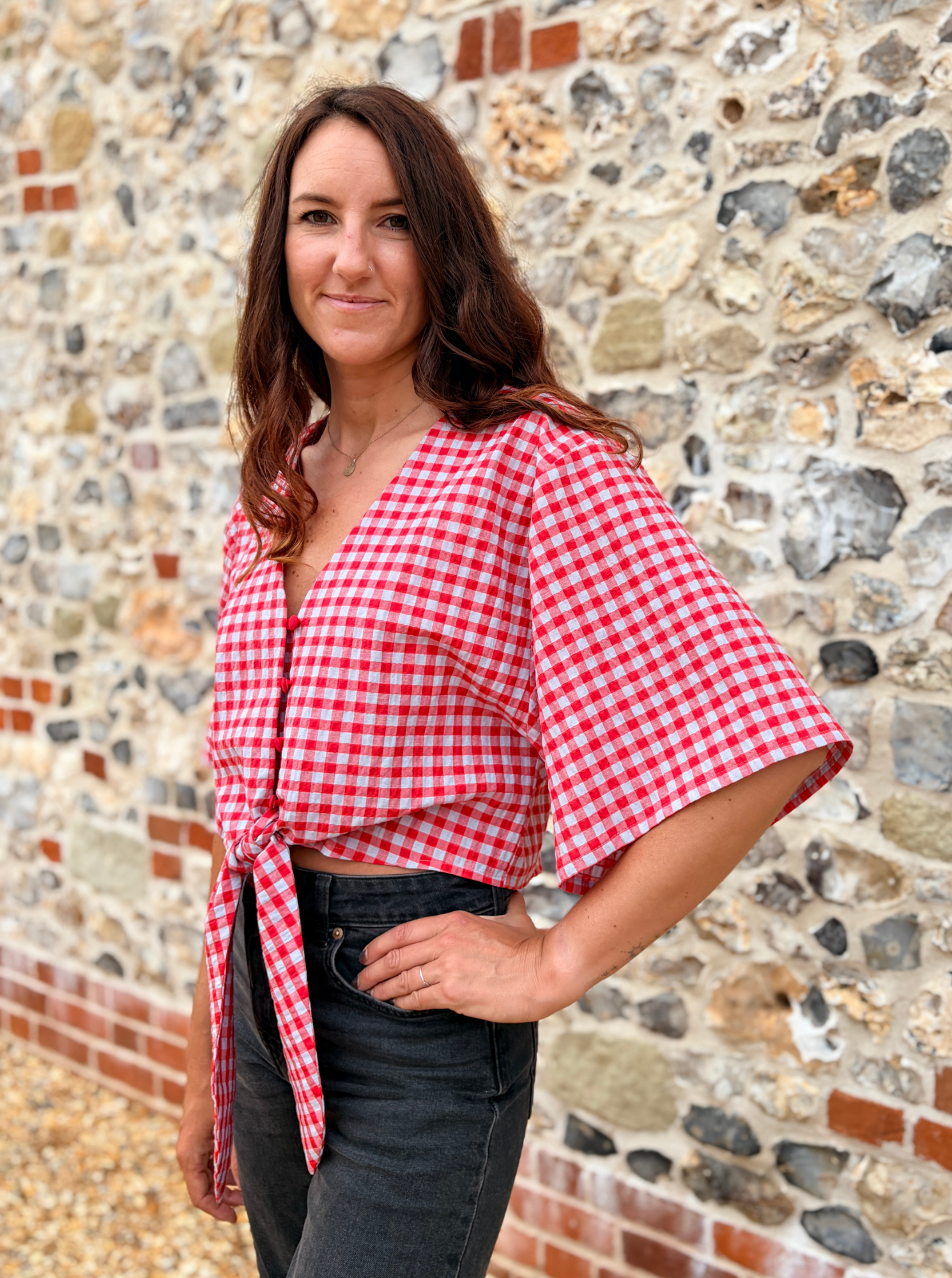 The Tie Blouse Sewing Pattern - NEW