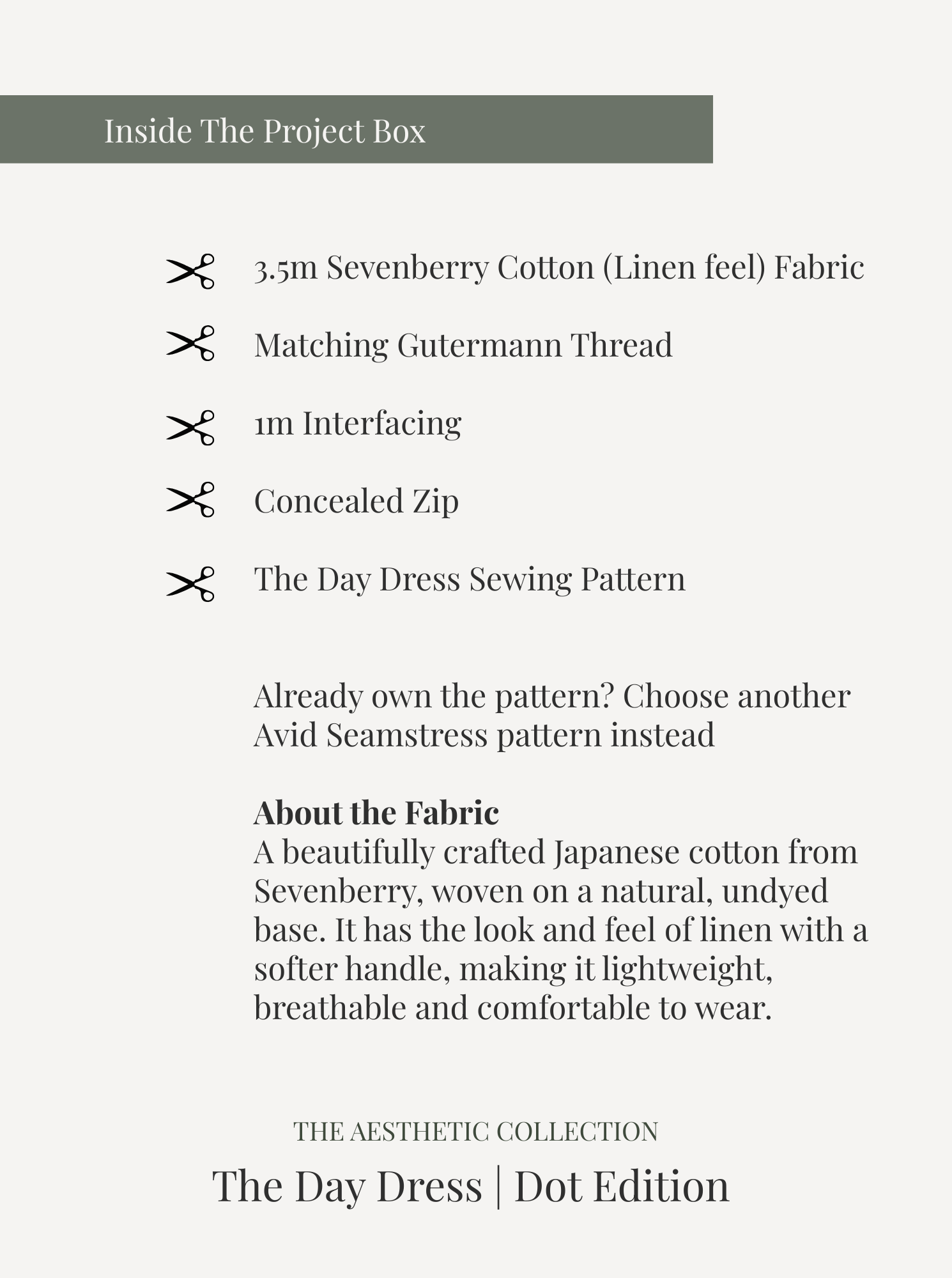 The Day Dress | Spot Edition - The Avid Seamstress