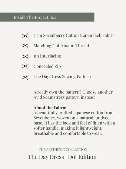 The Day Dress | Spot Edition - The Avid Seamstress