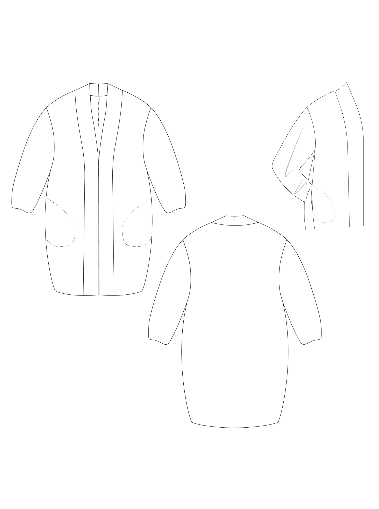 The Wimborne Coat sewing pattern