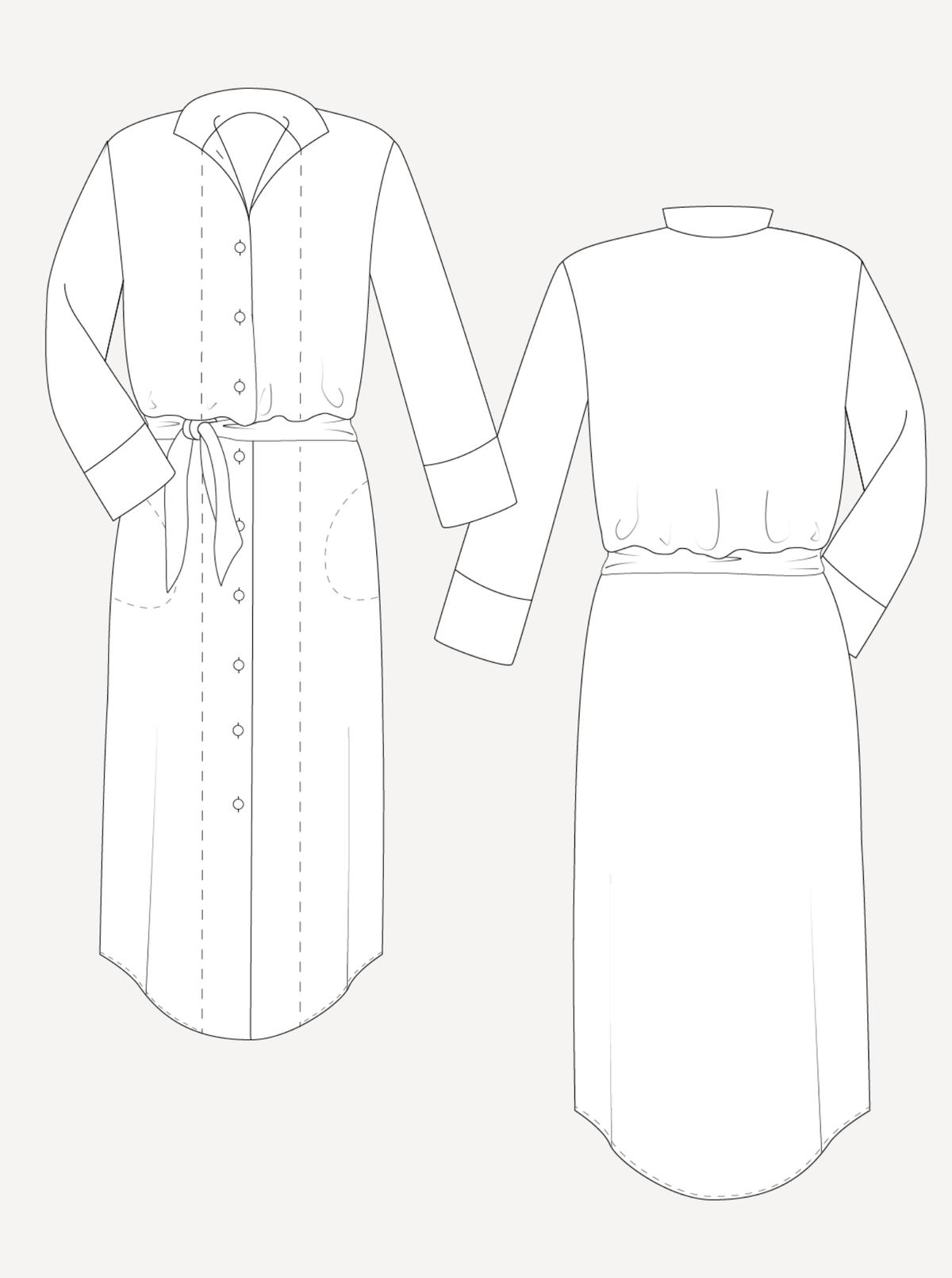 The Studio Shirt &amp; Dress Sewing Pattern - NEW - The Avid Seamstress