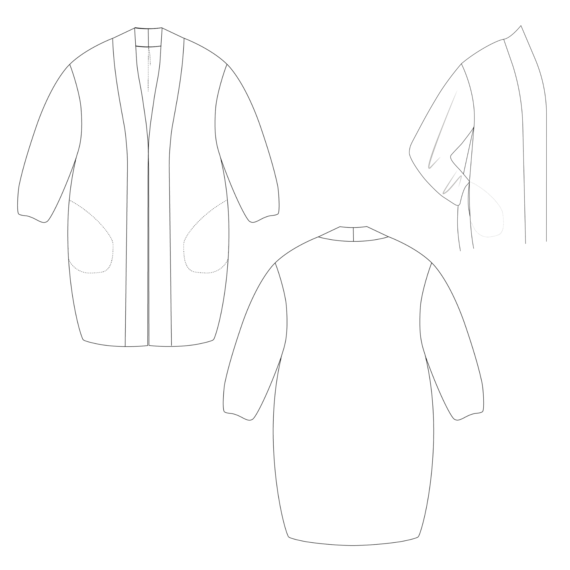 The Wimborne Coat sewing pattern