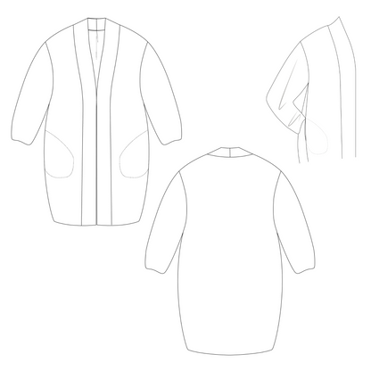 The Wimborne Coat sewing pattern