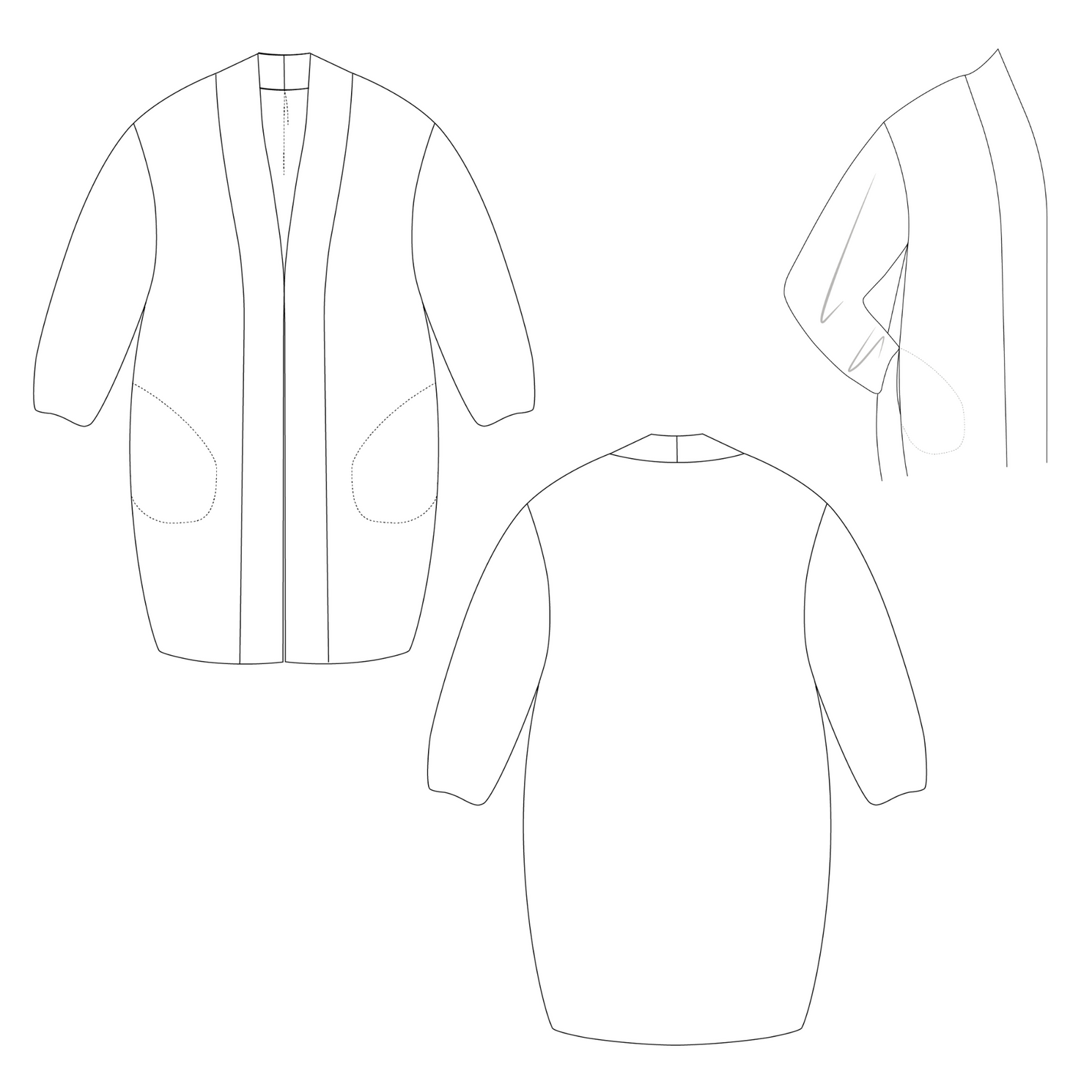 The Wimborne Coat sewing pattern