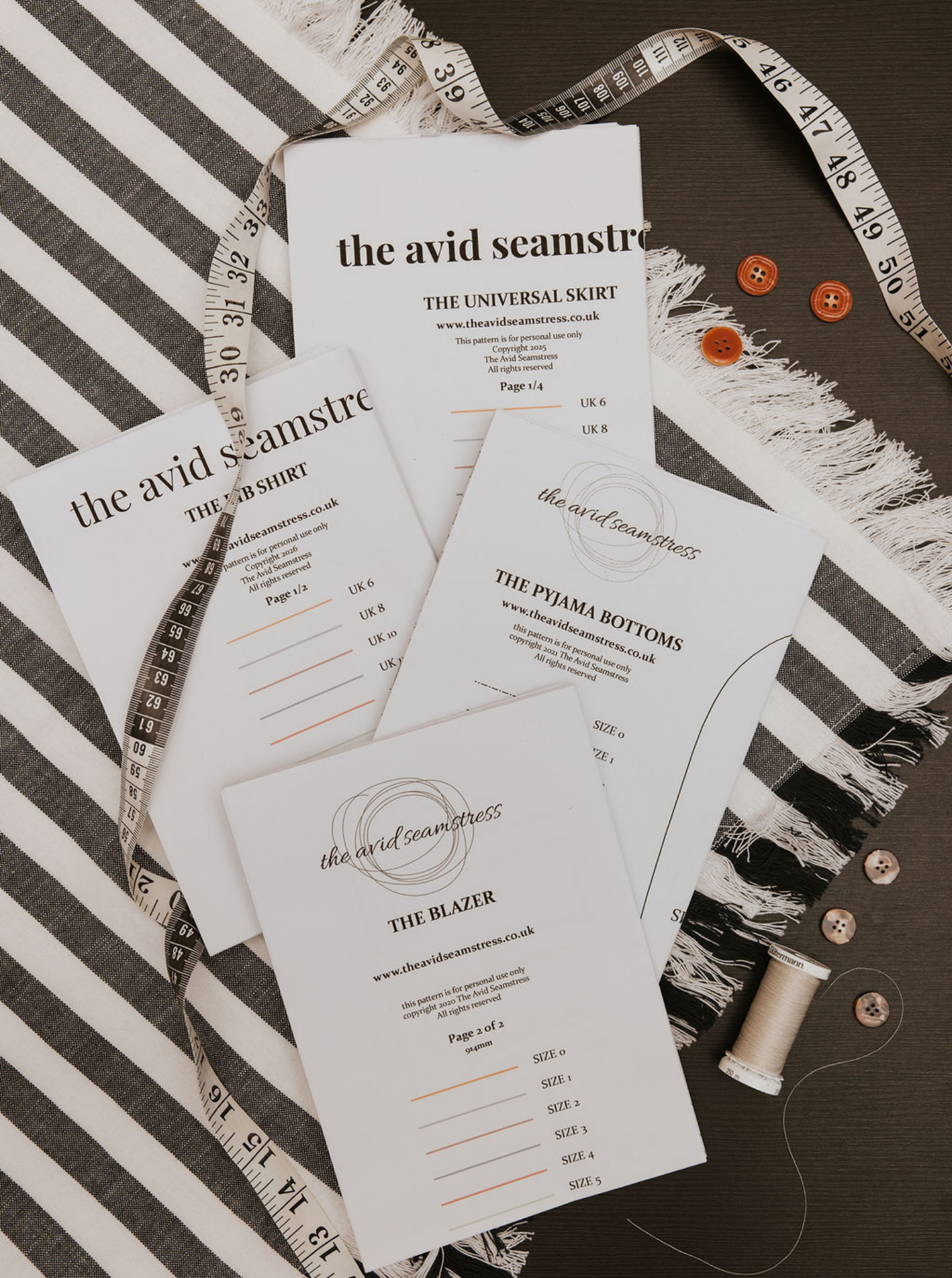 A0 and Copy Shop Sewing Pattern Print (B&amp;W / Colour) - The Avid Seamstress