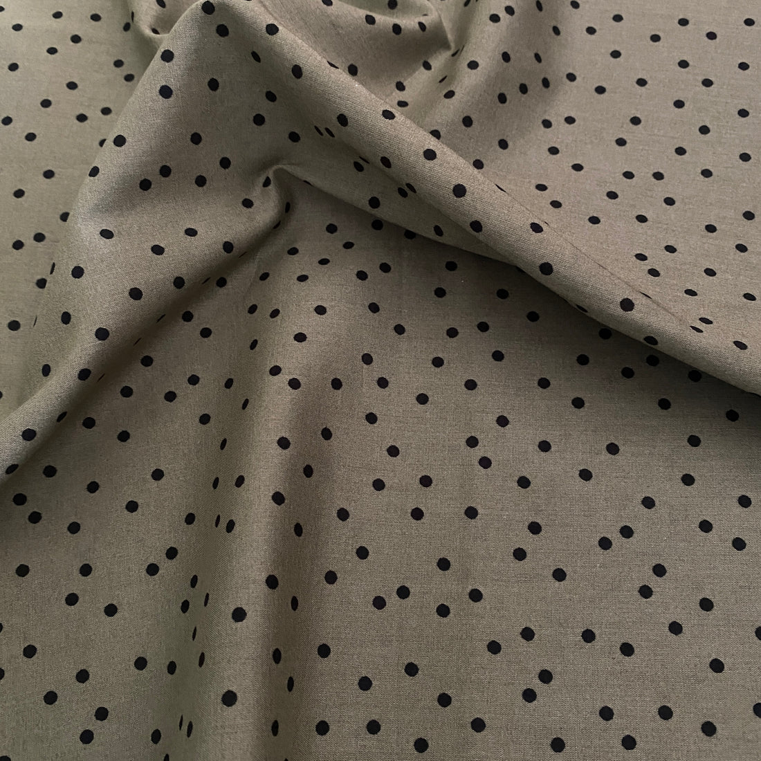 SEVENBERRY - Cotton Printed Lawn Spot - Green