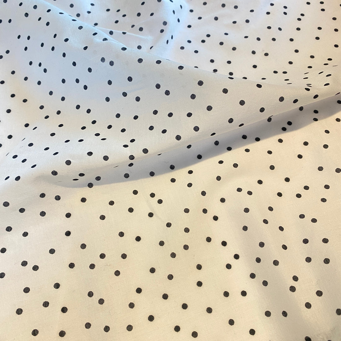 SEVENBERRY - Cotton Printed Lawn Spot  - White