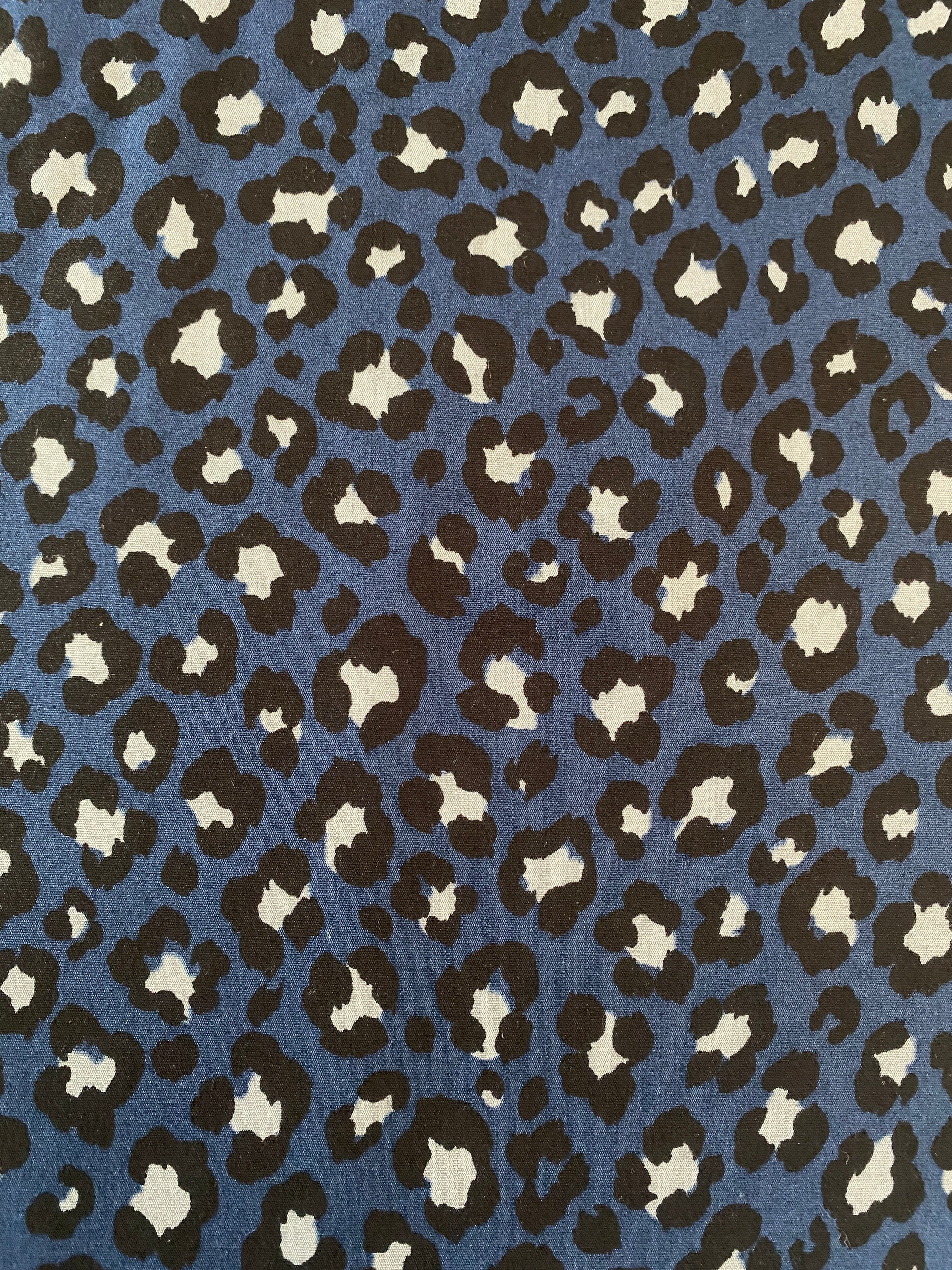 SEVENBERRY ~ Cotton Printed Broadcloth ~ Leopard - The Avid Seamstress