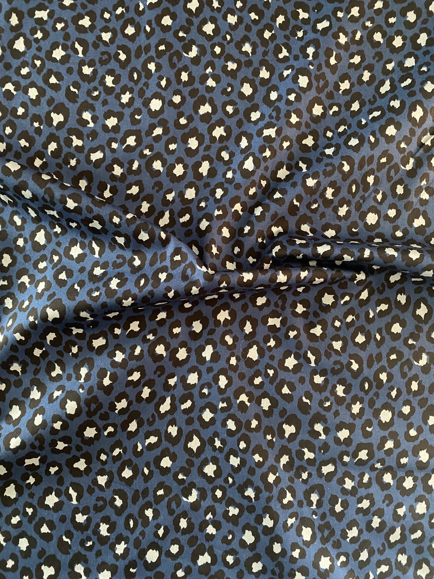 SEVENBERRY ~ Cotton Printed Broadcloth ~ Leopard - The Avid Seamstress