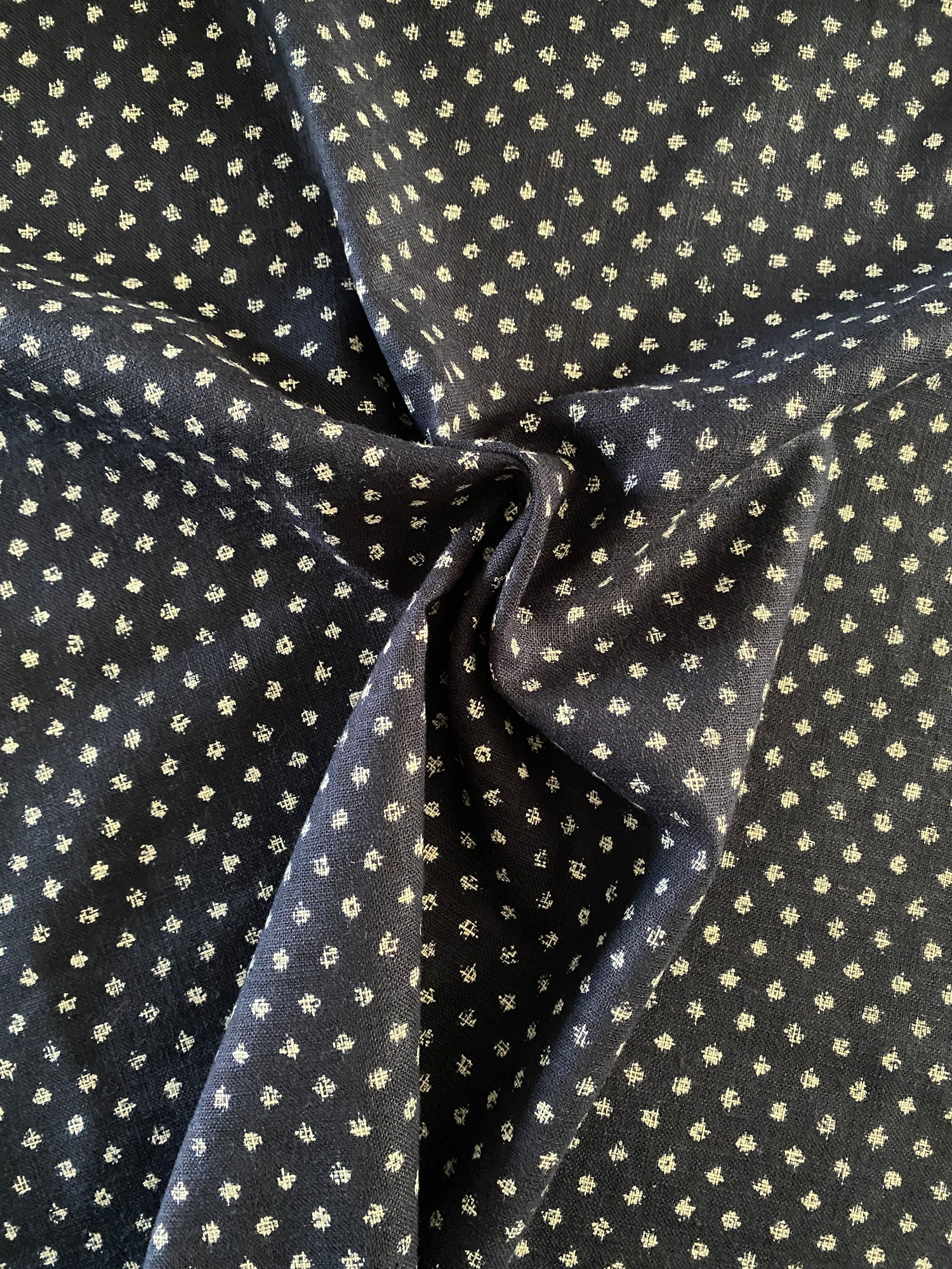SEVENBERRY ~ Sakura 100% Cotton ~ Large Dots - The Avid Seamstress