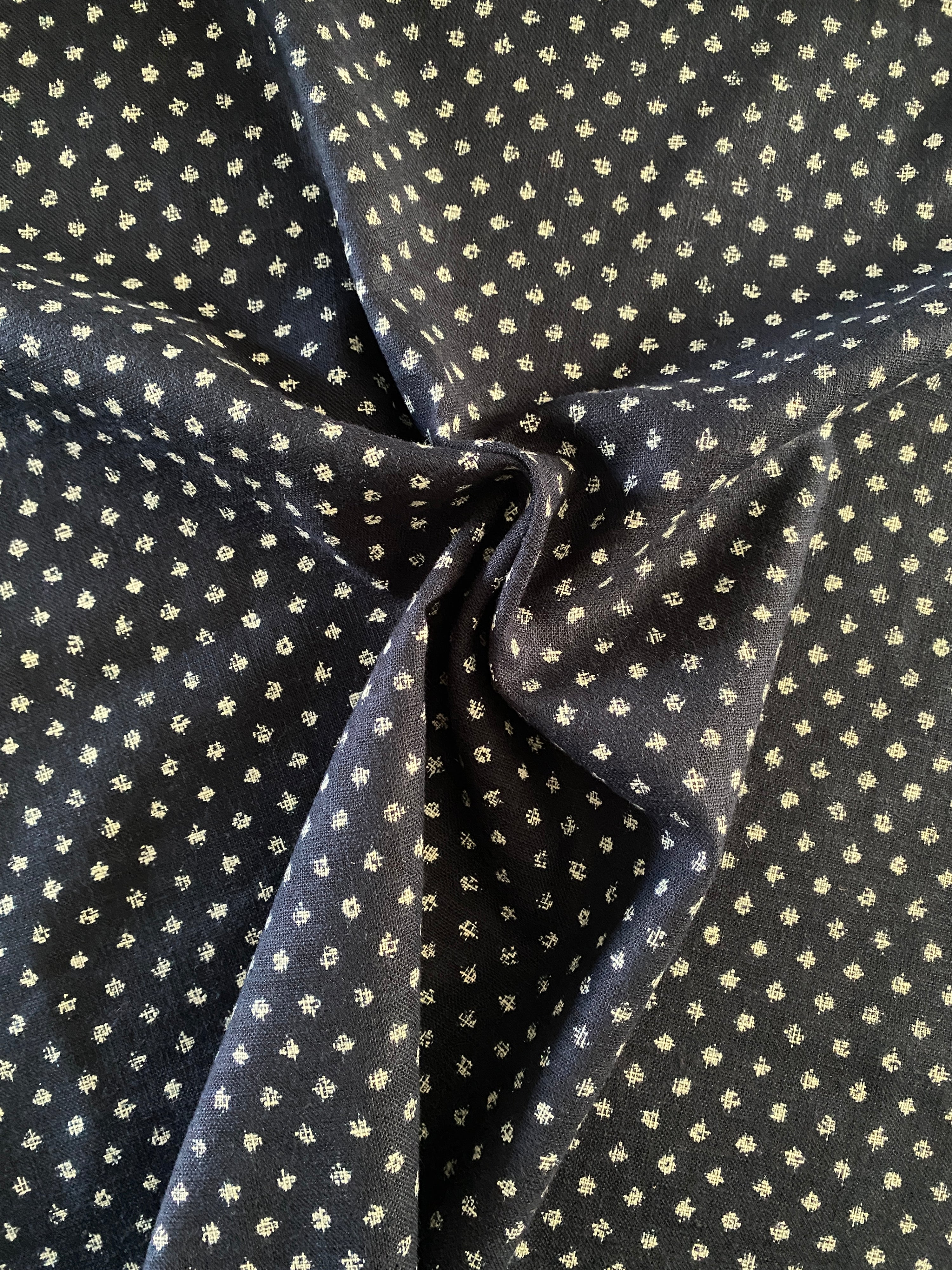 SEVENBERRY ~ Sakura 100% Cotton ~ Large Dots - The Avid Seamstress