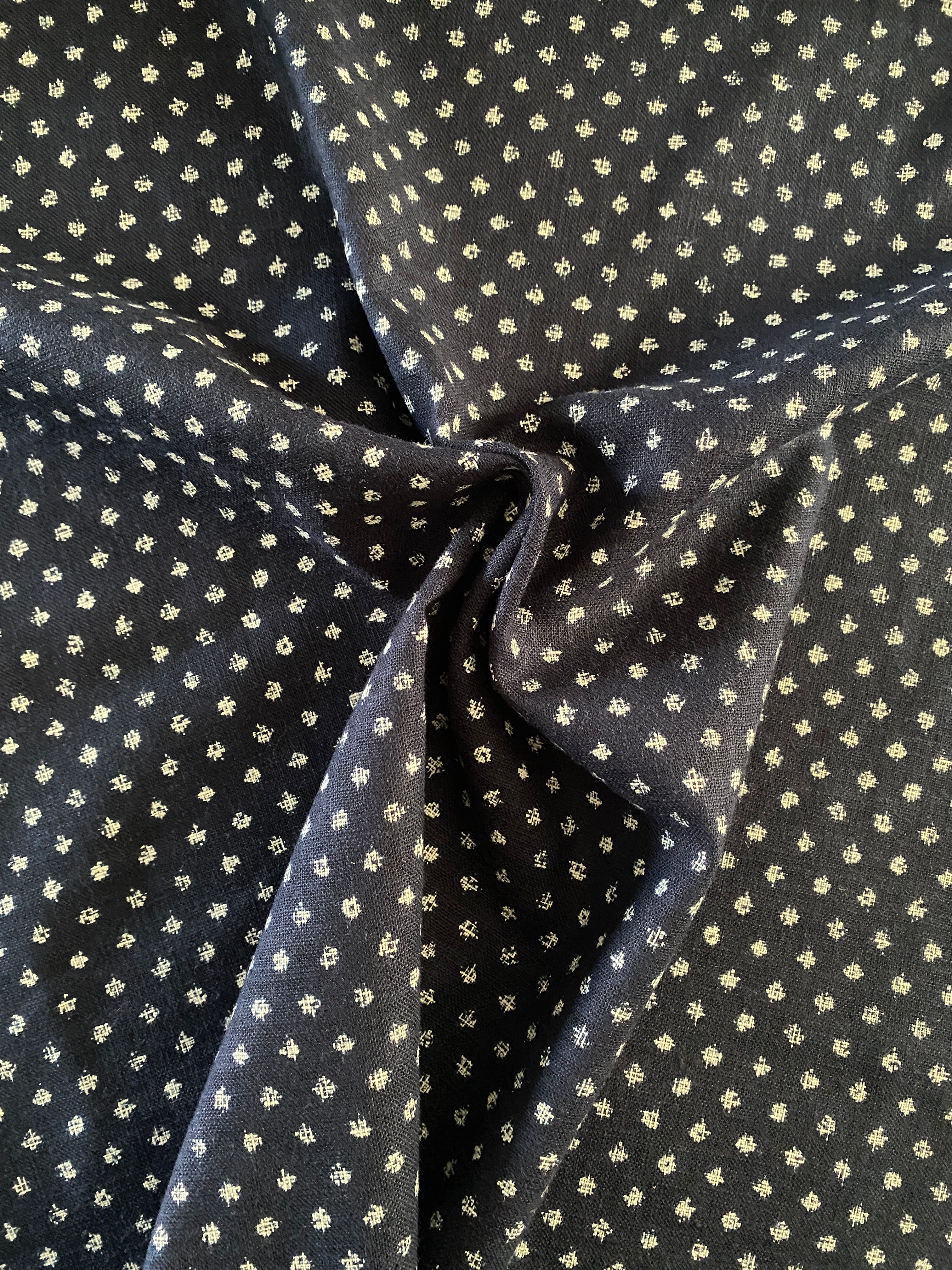 SEVENBERRY ~ Sakura 100% Cotton ~ Large Dots - The Avid Seamstress
