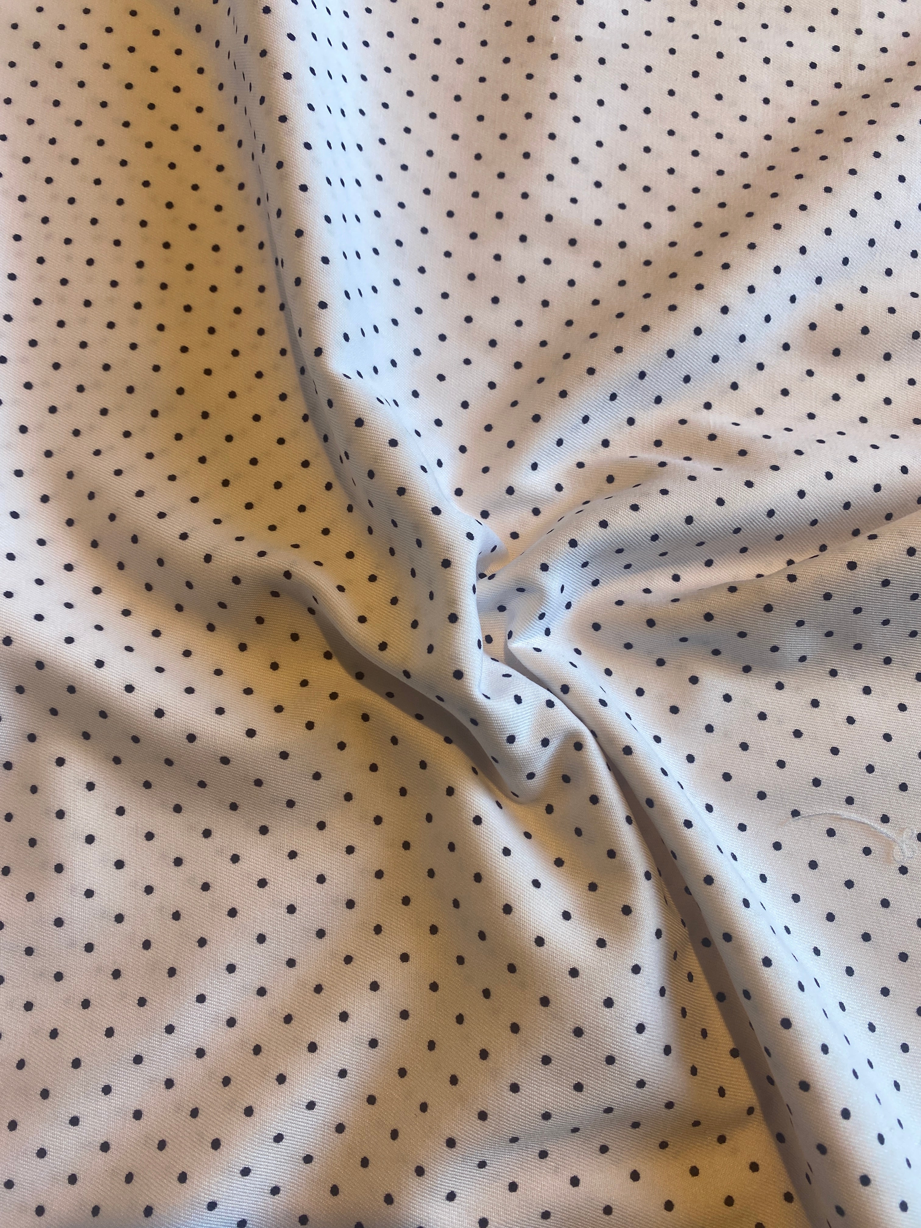 LADY MCELROY ~ Brushed Cotton ~ Polka Dot - The Avid Seamstress