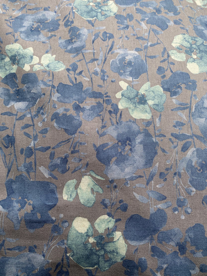 KOKKA ~ Watercolour Floral Cotton Linen - The Avid Seamstress