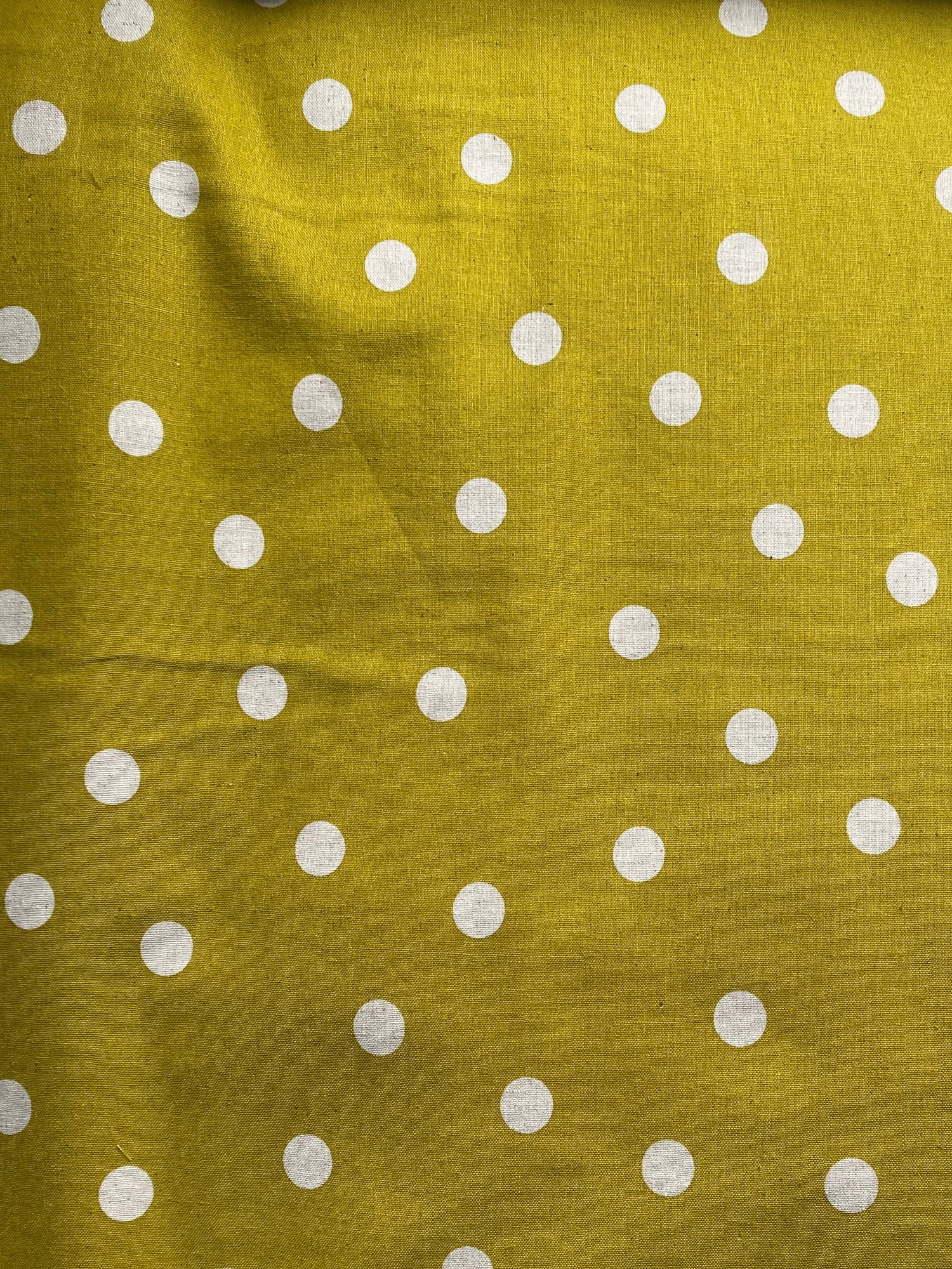 KOKKA ~ Cotton / Linen Blend ~ Polka Dot - The Avid Seamstress