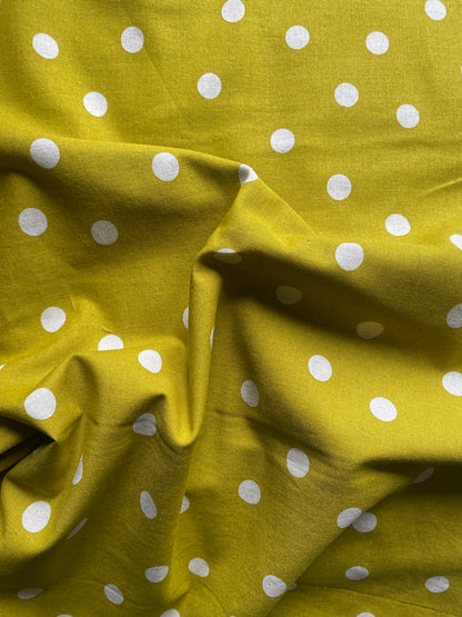 KOKKA ~ Cotton / Linen Blend ~ Polka Dot - The Avid Seamstress