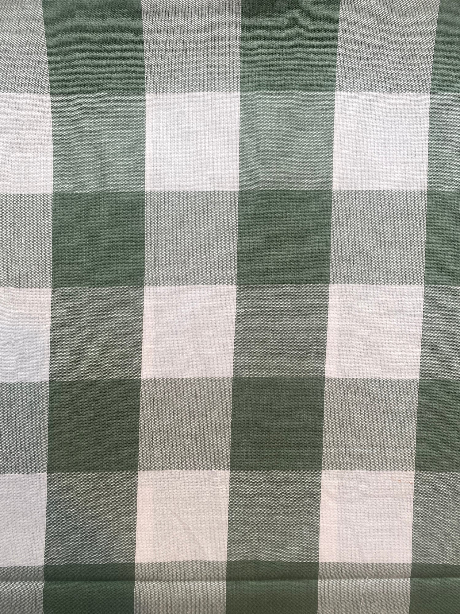 FABLEISM ~ Eucalyptus Large Check - The Avid Seamstress