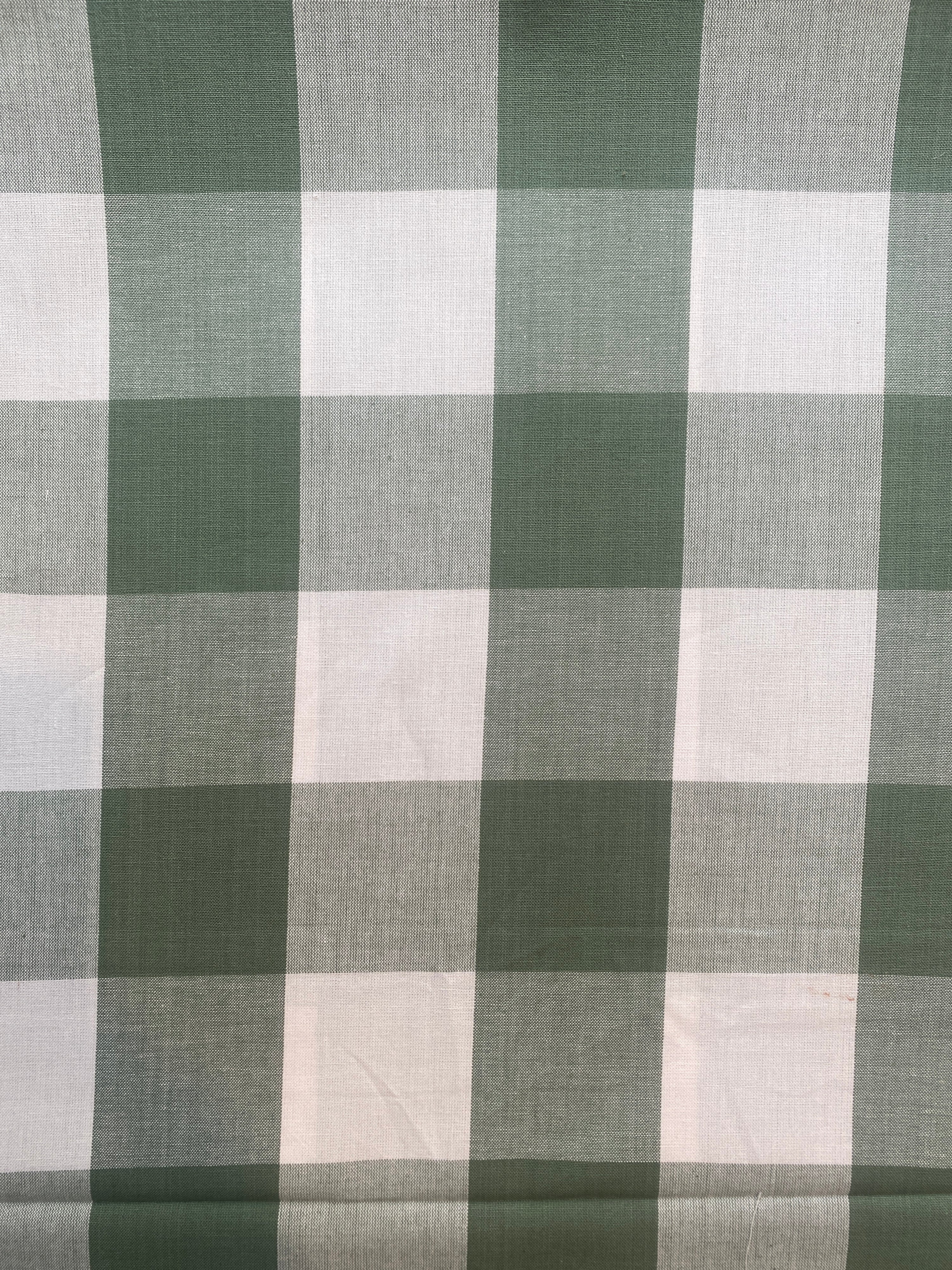 FABLEISM ~ Eucalyptus Large Check - The Avid Seamstress