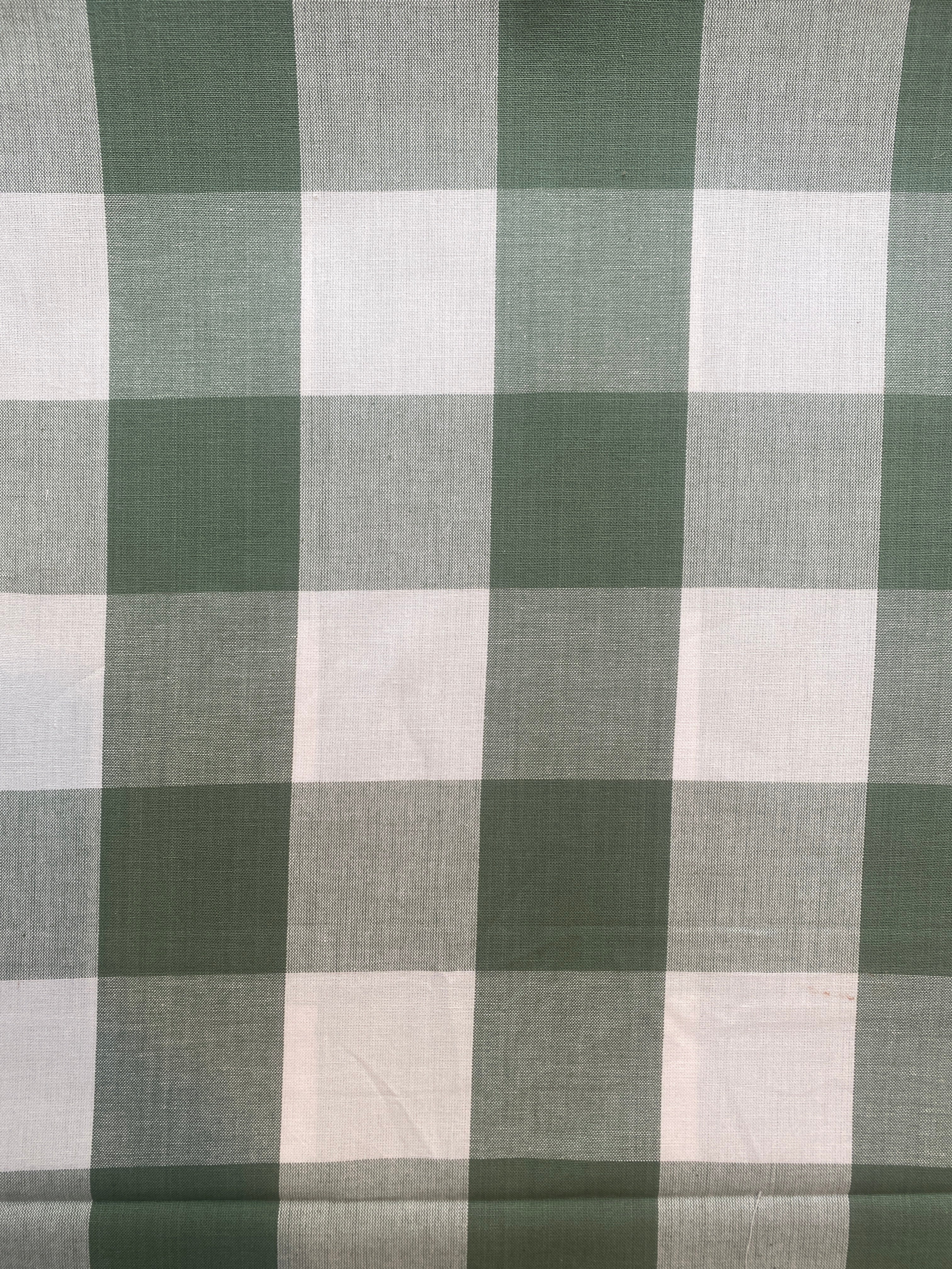 FABLEISM ~ Eucalyptus Large Check - The Avid Seamstress