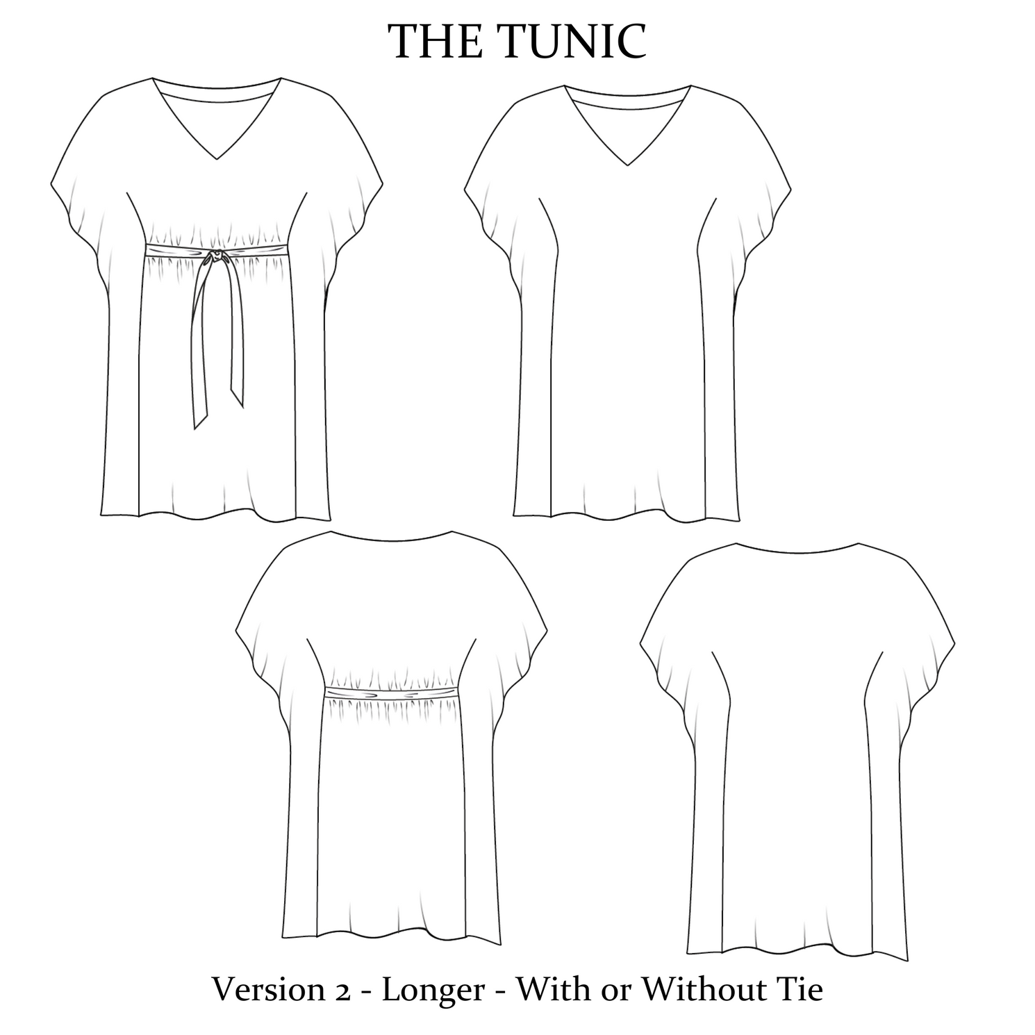 Tunic Rope Pattern Sewing The Tunic Sewing Pattern - The Avid Seamstress