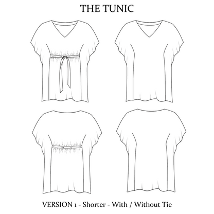 The Tunic Sewing Pattern - The Avid Seamstress