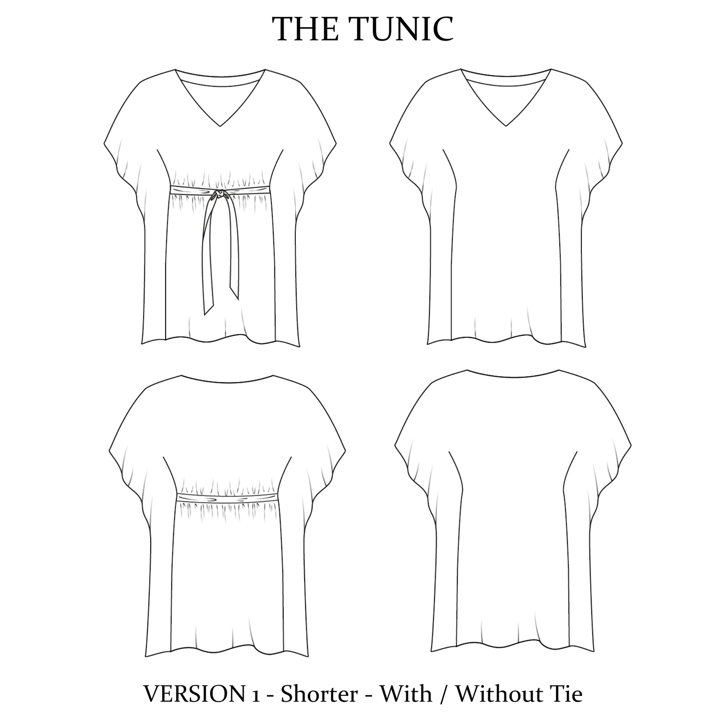 The Tunic Sewing Pattern - The Avid Seamstress