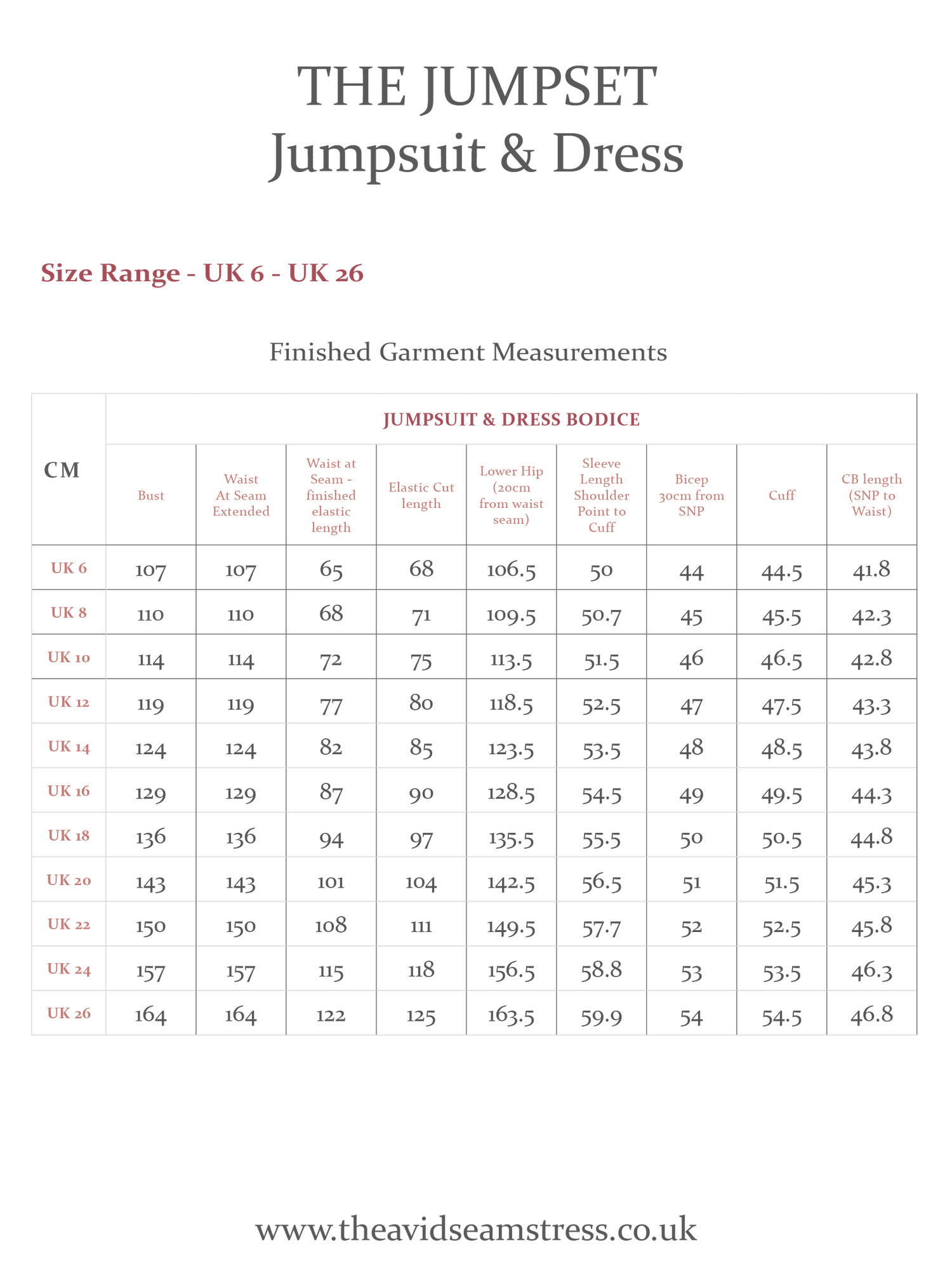* NEW * The Jumpset - Jumpsuit &amp; Dress Sewing Pattern - The Avid Seamstress