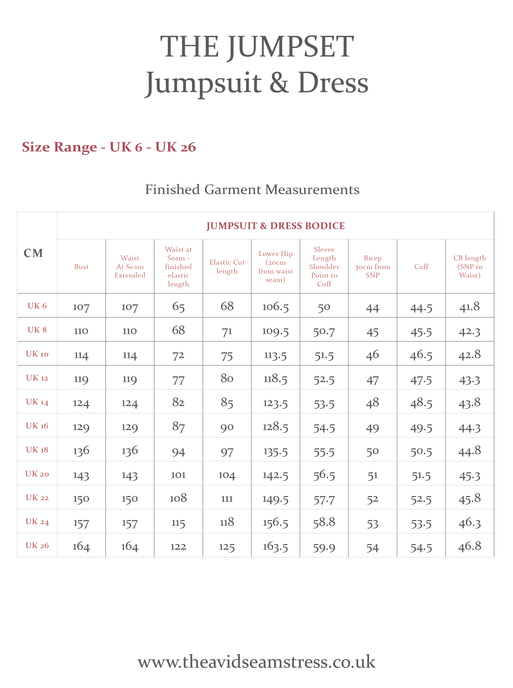 * NEW * The Jumpset - Jumpsuit &amp; Dress Sewing Pattern - The Avid Seamstress