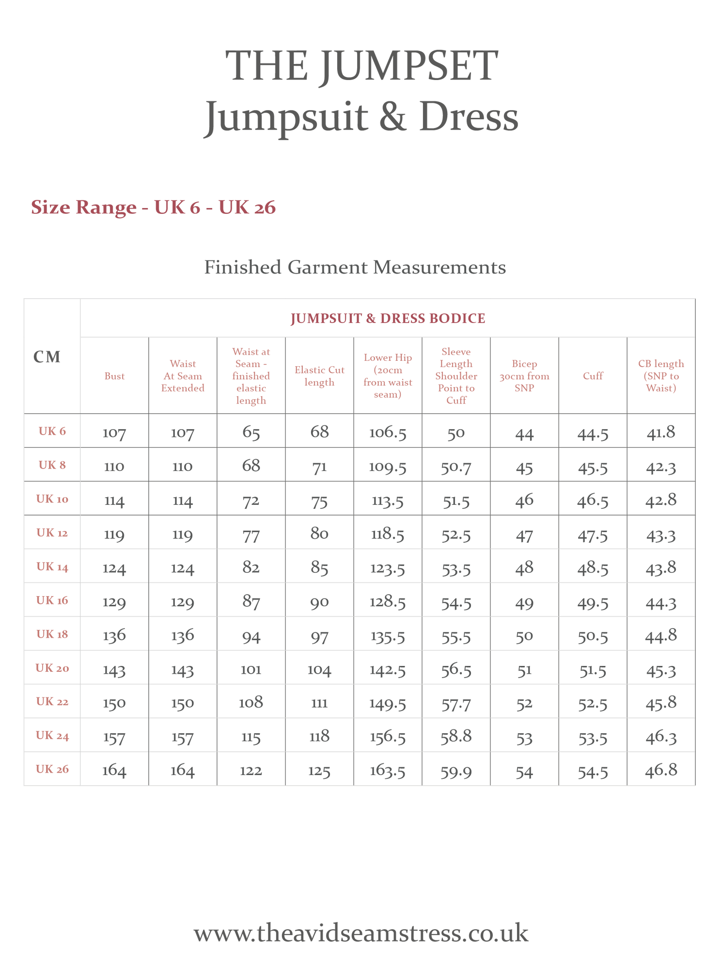 * NEW * The Jumpset - Jumpsuit & Dress Sewing Pattern - The Avid Seamstress