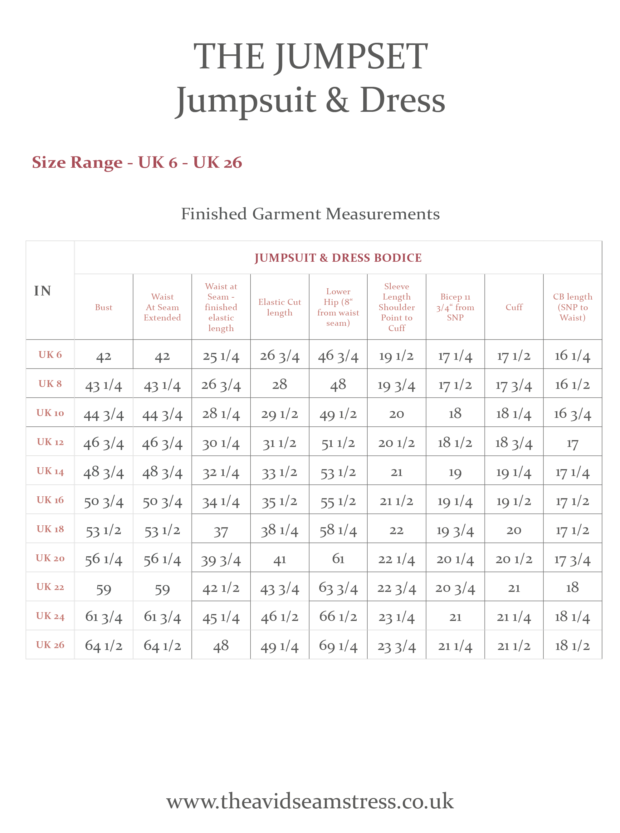 * NEW * The Jumpset - Jumpsuit &amp; Dress Sewing Pattern - The Avid Seamstress
