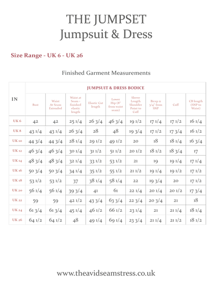 * NEW * The Jumpset - Jumpsuit &amp; Dress Sewing Pattern - The Avid Seamstress