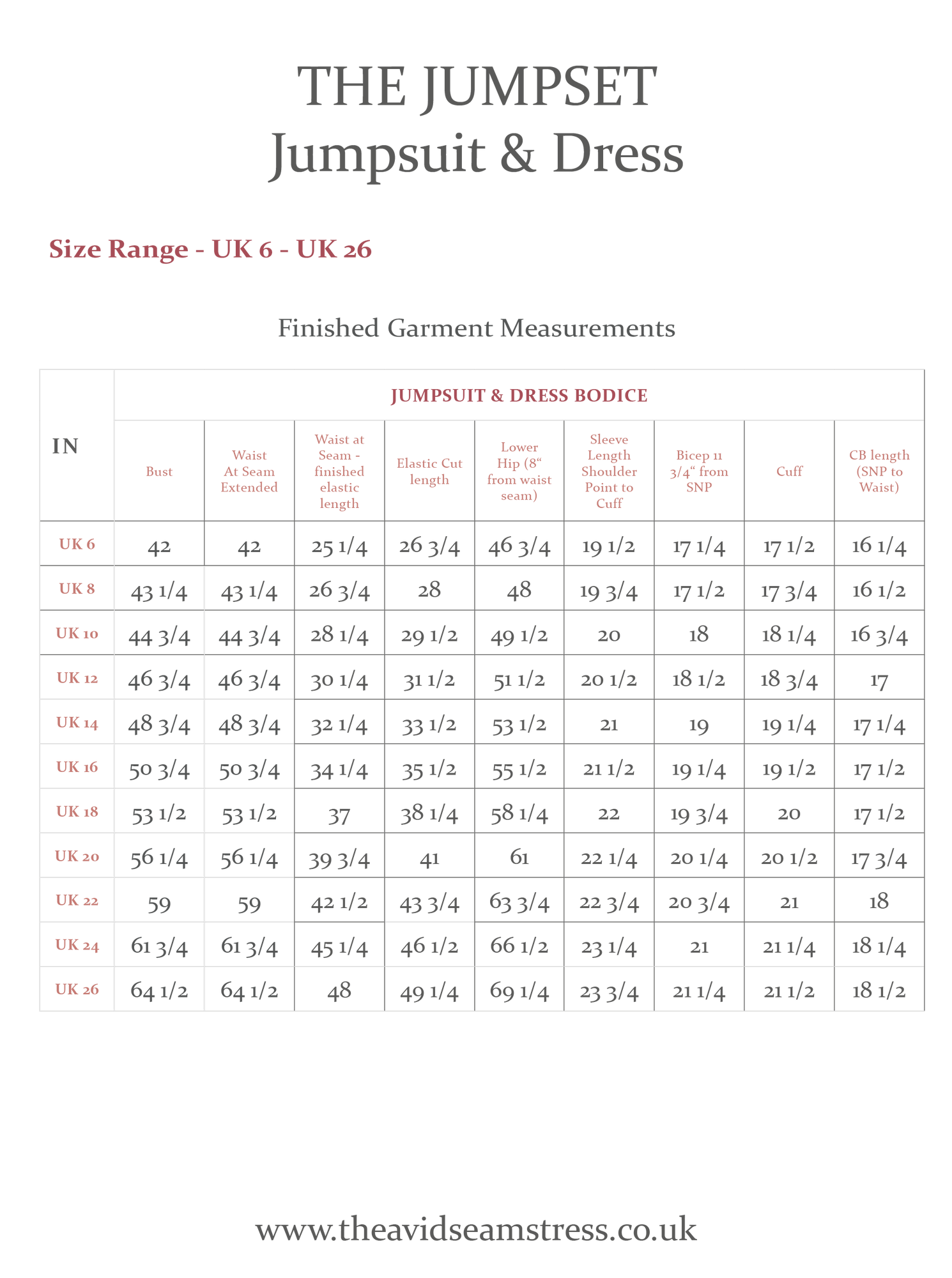 * NEW * The Jumpset - Jumpsuit & Dress Sewing Pattern - The Avid Seamstress