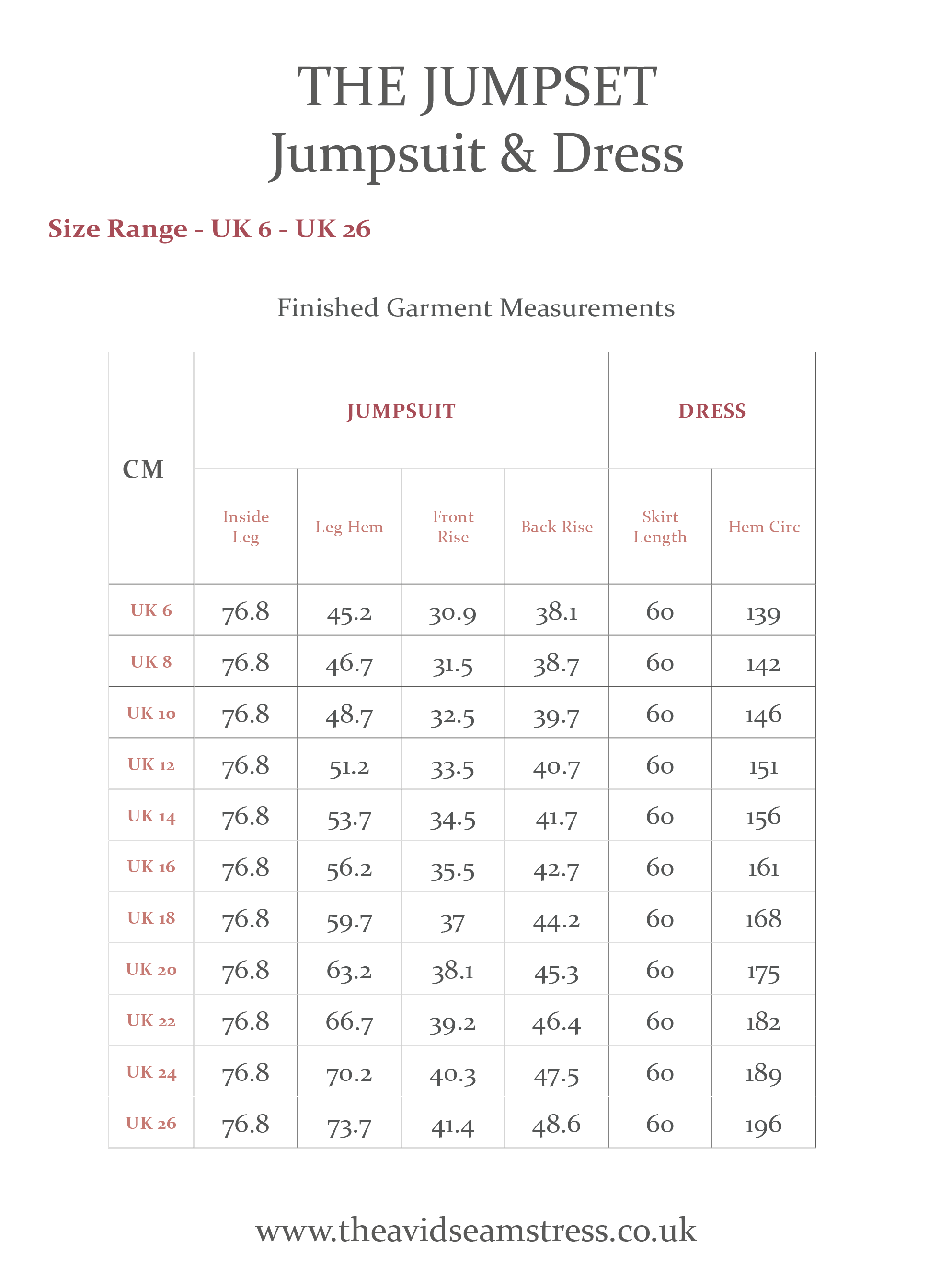 * NEW * The Jumpset - Jumpsuit &amp; Dress Sewing Pattern - The Avid Seamstress